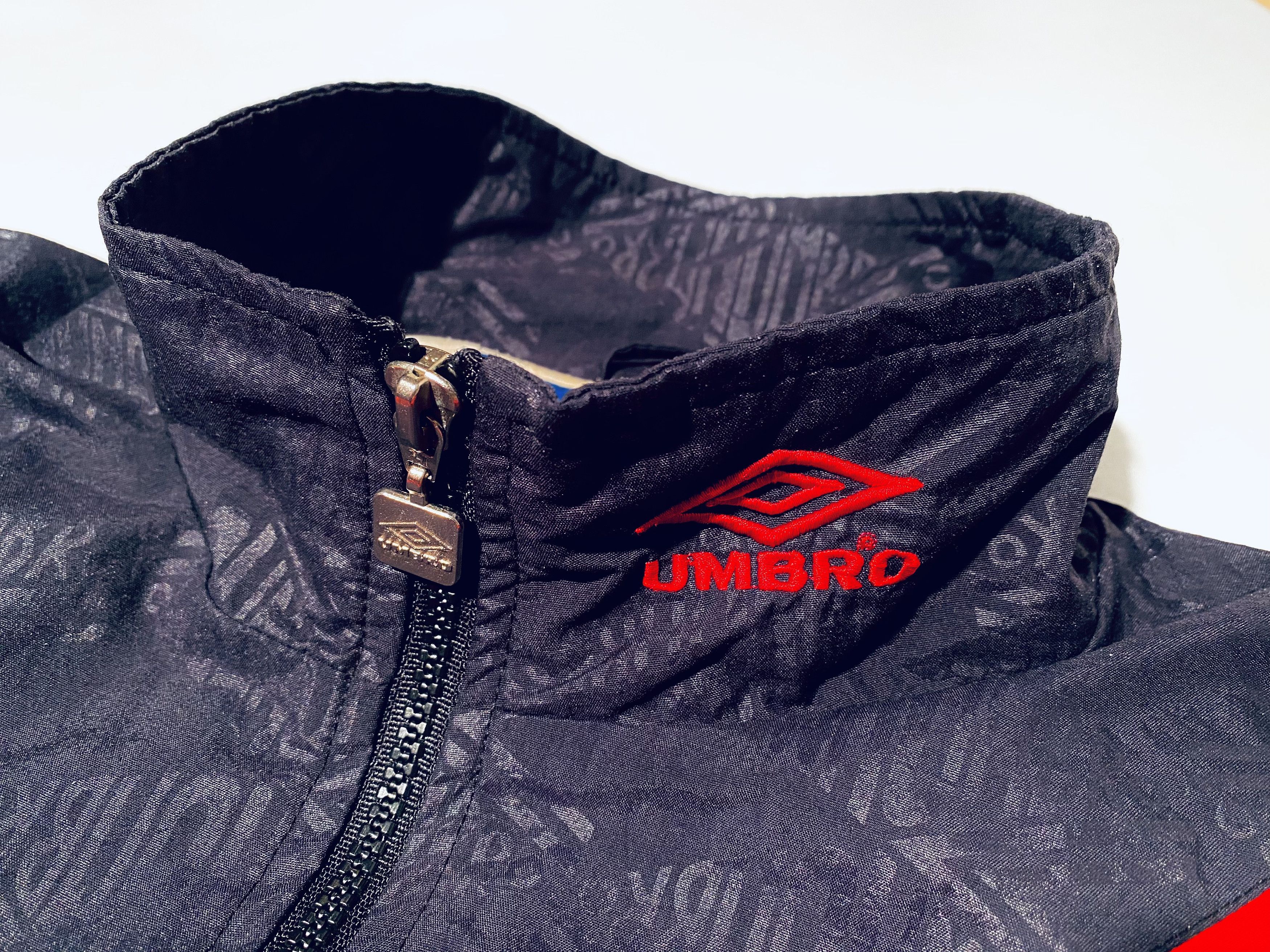 Umbro Umbro 90s Football Training Jacket 1992 1993 Kanye West Size US XL / EU 56 / 4 - 6 Thumbnail
