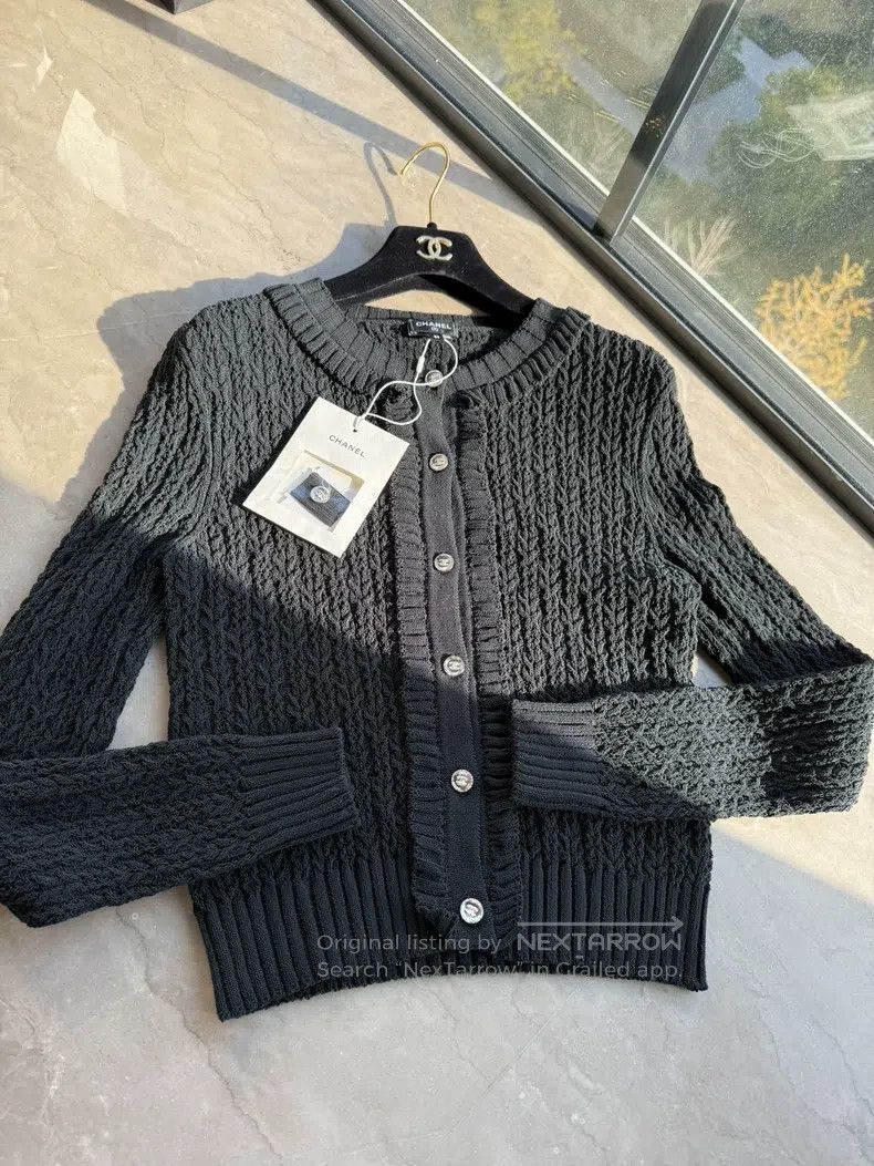 Chanel Chanel 25c ruffled cotton cardigan coat Size XS / US 0-2 / IT 36-38 - 1 Thumbnail