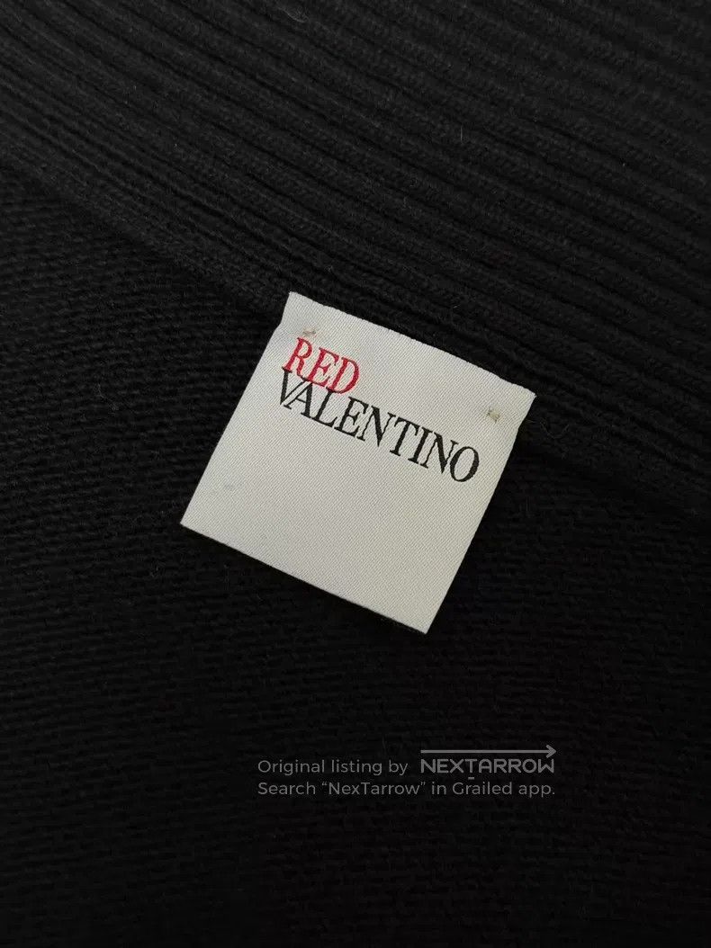 Valentino Valentino Wool pleated knitted cardigan| Size M / US 6-8 / IT 42-44 - 6 Thumbnail