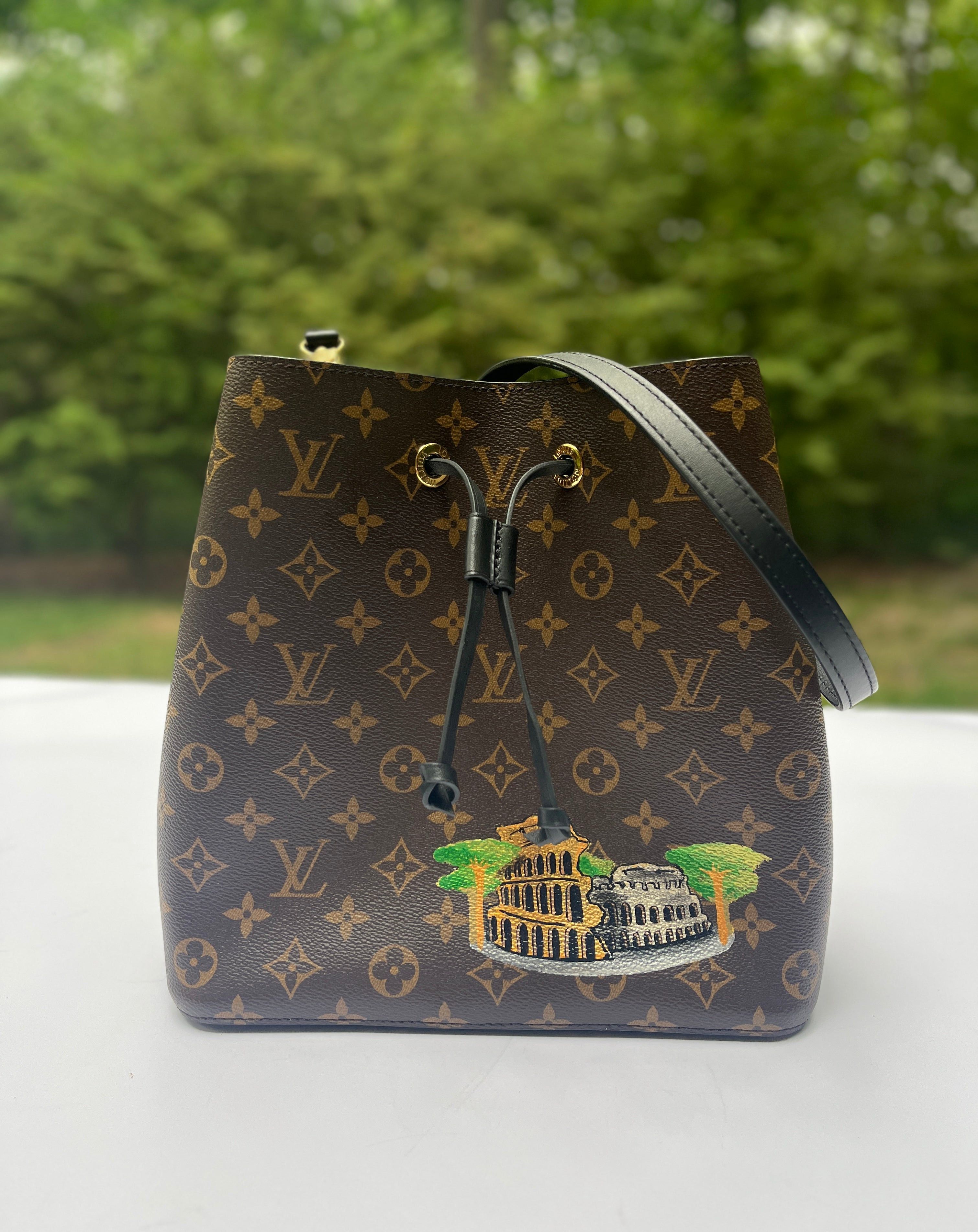 Louis Vuitton Limited Ed Monogram ROMA Colosseum Neo Noe