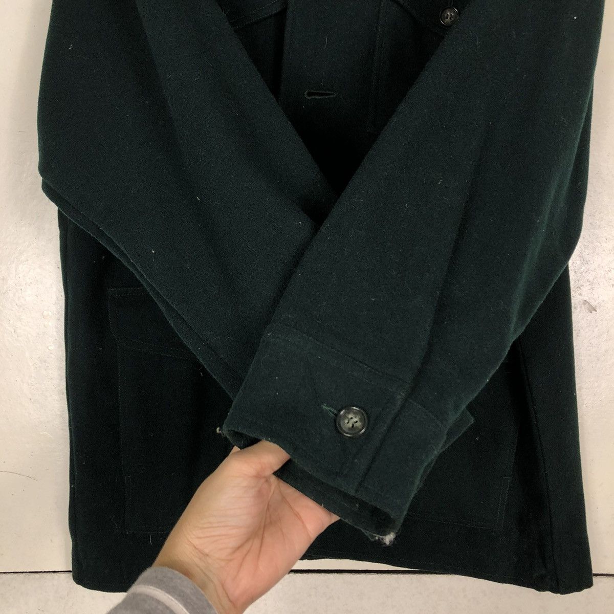 Japanese Brand 🔥VINTAGE WOOL CHORE JACKET CARGO NEYRIES ISSEY MIYAKE Size US M / EU 48-50 / 2 - 15 Thumbnail