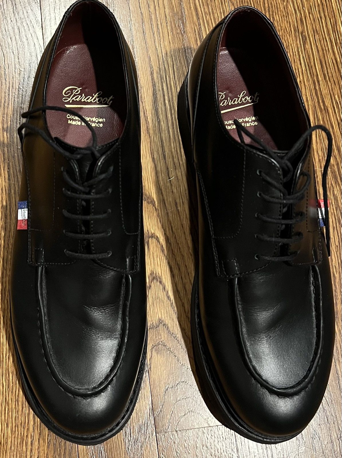 Paraboot Paraboot Chambord BBR Lisse Noir Size US 10.5 / EU 43-44 - 7 Thumbnail