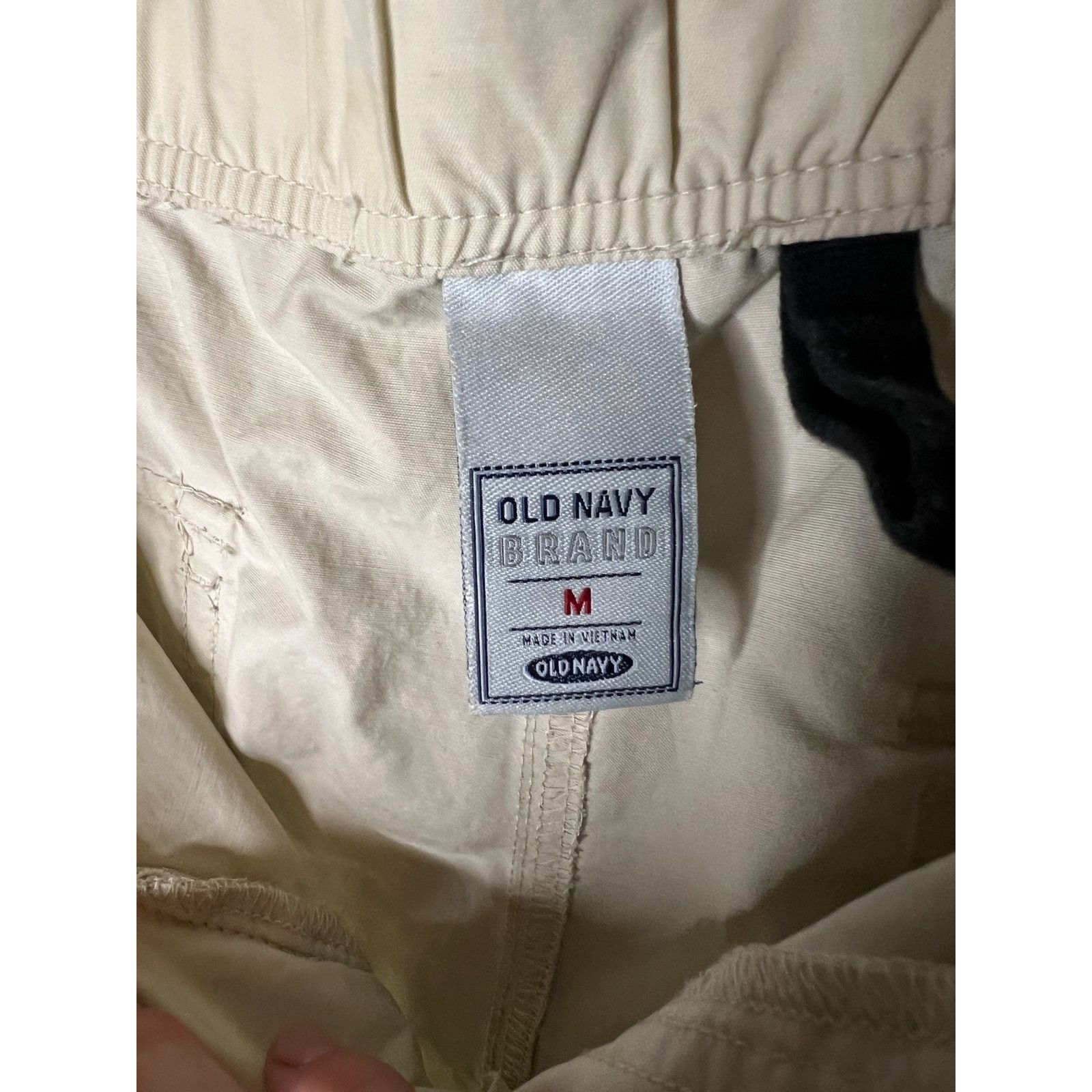 Old Navy Vintage Old Navy Cargo Pants Mens 32X30 Paratrooper White/Cr Size US 32 / EU 48 - 3 Thumbnail
