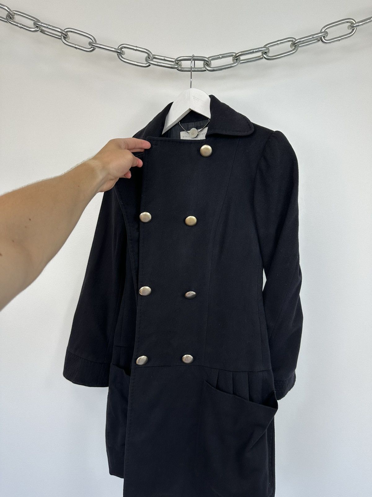 Stella McCartney Vintage Stella McCartney Double Breasted Cashmere Wool Coat Size S / US 4 / IT 40 - 12 Thumbnail