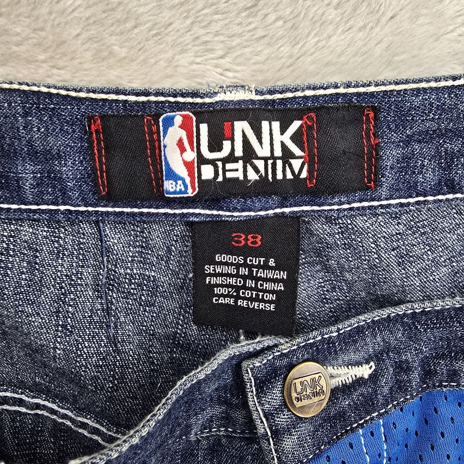 Other NBA UNK Jeans 38x33 Tracy Mcgrady Orlando Magic Baggy Y2K Size US 38 / EU 54 - 7 Thumbnail