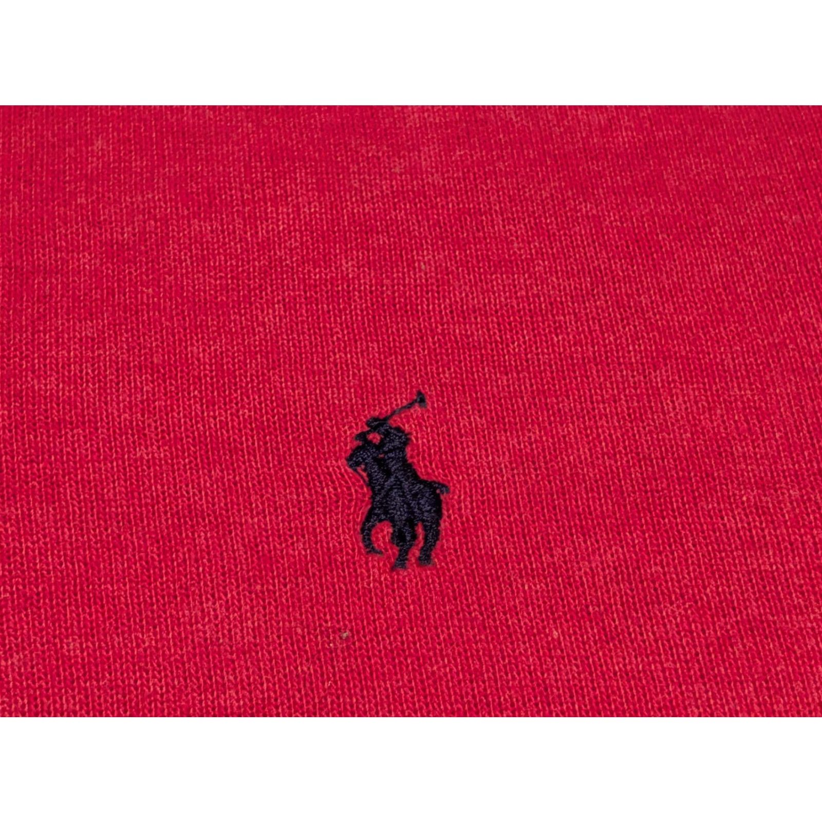 Polo Ralph Lauren Polo Ralph Lauren Sweater Adult M Red Quarter Zip Cotton Logo Embroidered Long Sleeve Mens Size US M / EU 48-50 / 2 - 5 Thumbnail