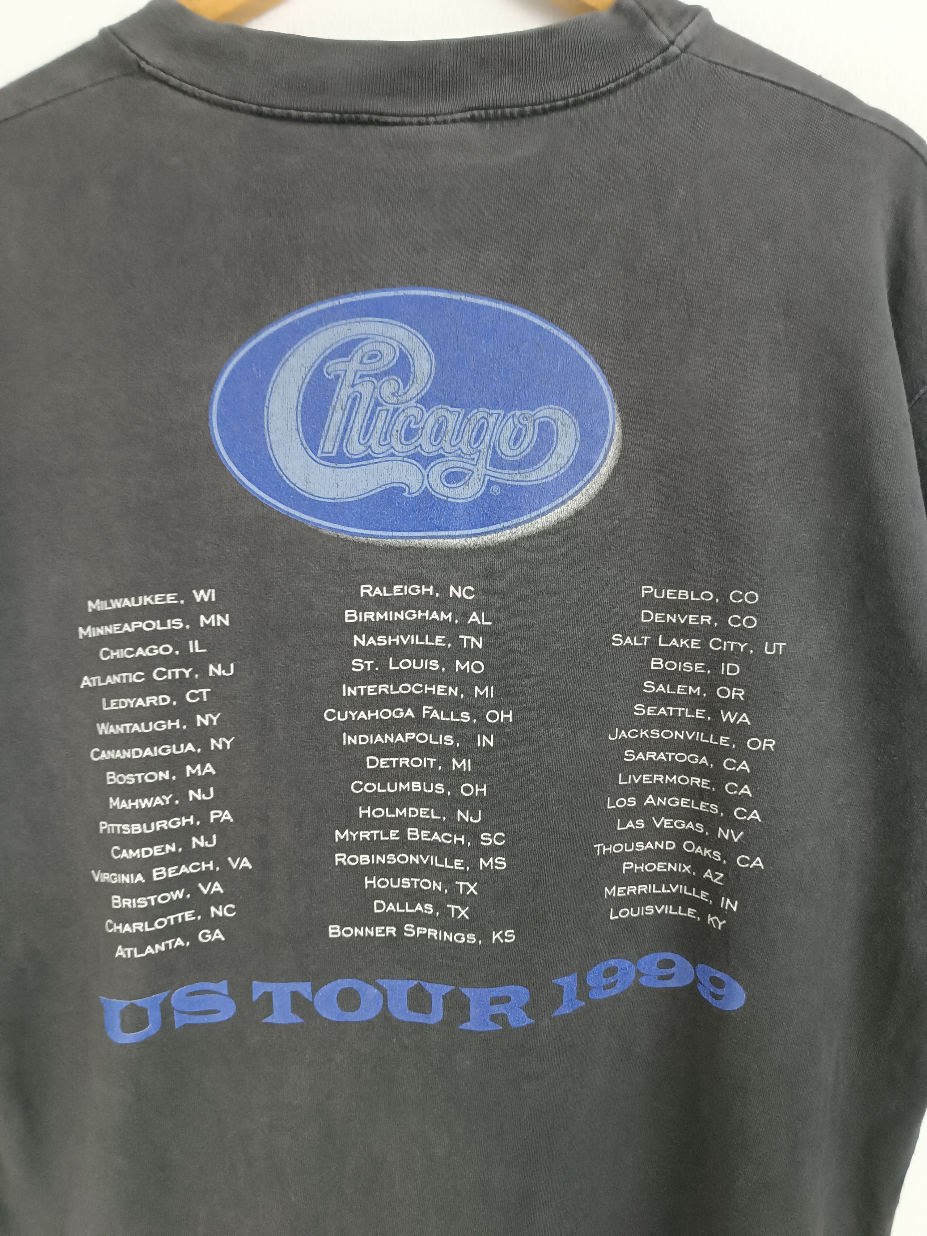 Vintage VINTAGE '99 CHICAGO US TOUR TEE eagles boston earth wind Size US L / EU 52-54 / 3 - 14 Thumbnail