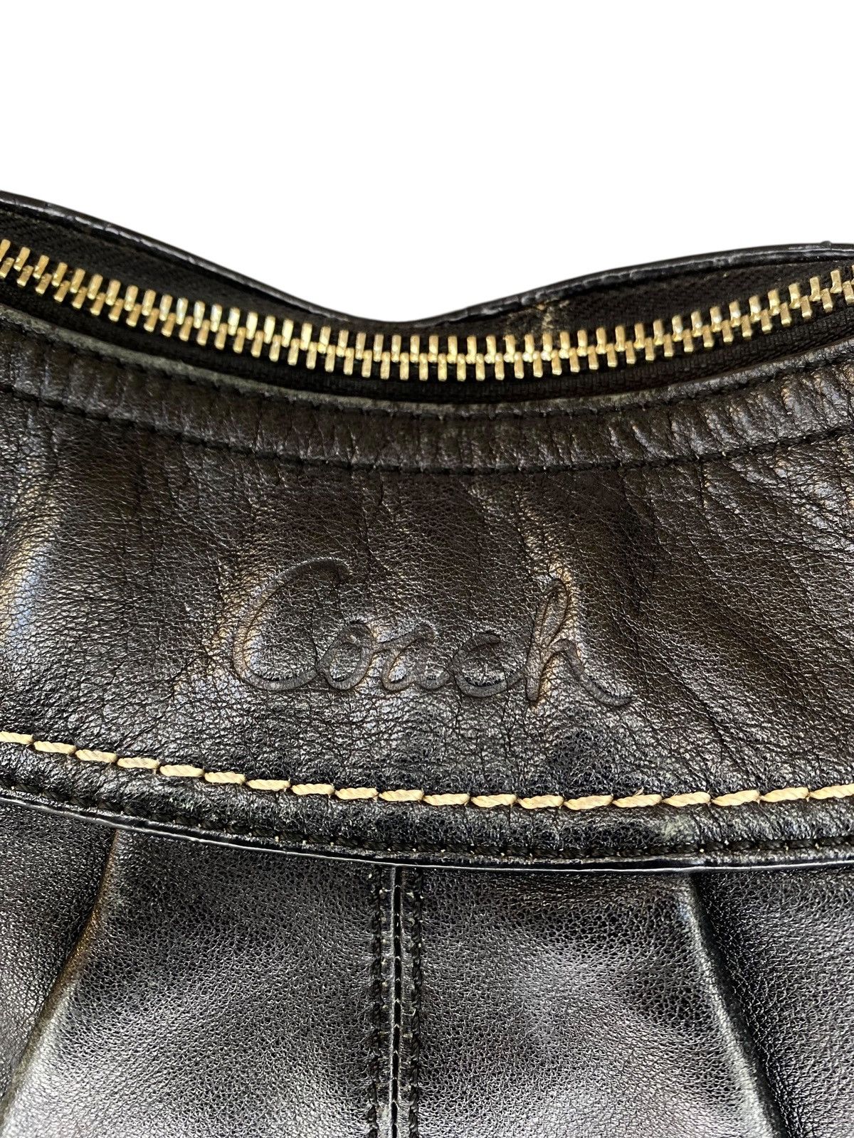 Coach Signature Sufflette Leather Handbag Size ONE SIZE - 3 Thumbnail