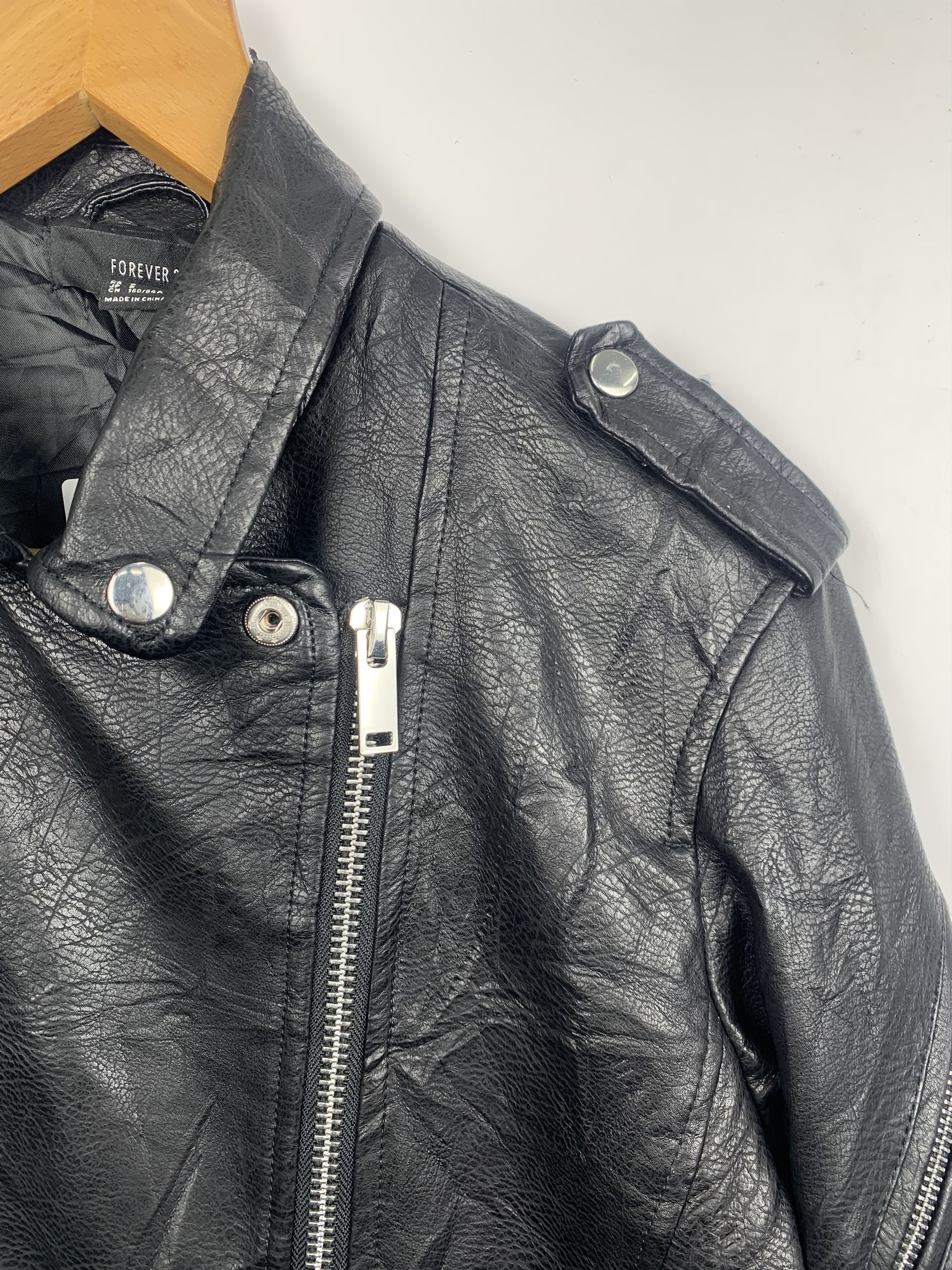 Forever 21 Forever 21 Leather Punk Jacket J1166 Size US S / EU 44-46 / 1 - 10 Thumbnail