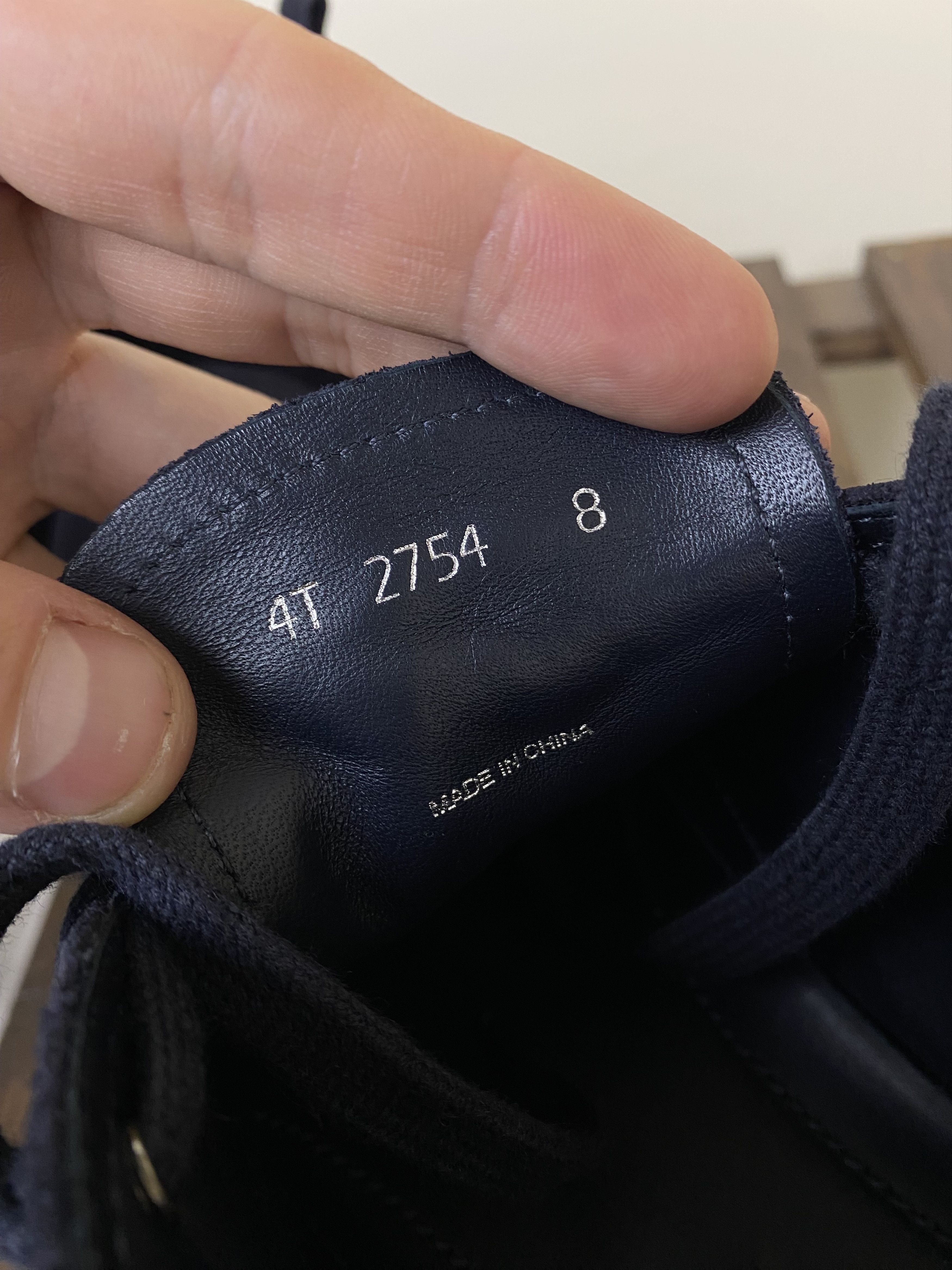 Prada Vintage Prada navy blue leather suede boots shoes 4T 2754 Size US 8.5 / EU 41-42 - 9 Thumbnail