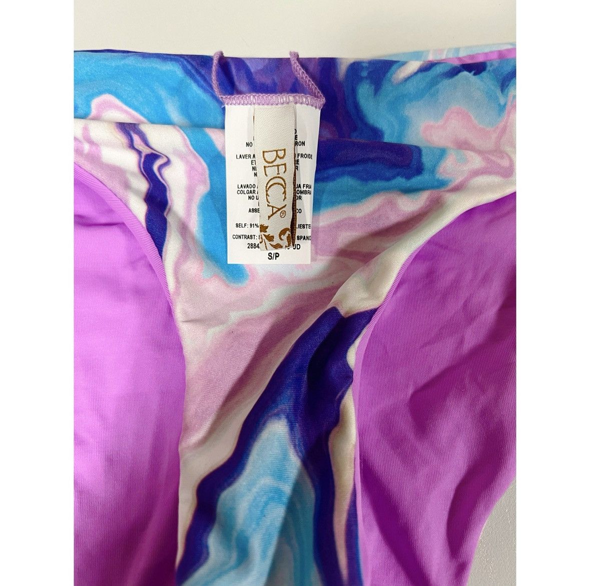 Other Marble ‘Adela’ Reversible Bikini Bottoms Bathing Suit Size S Size 27" / US 4 / IT 40 - 5 Thumbnail