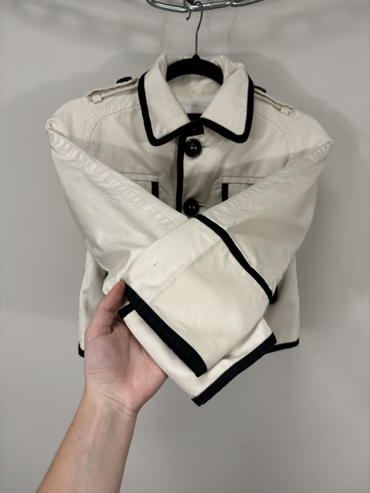 Dsquared2 Dsquared2 Women’s Multipocket Rare Luxury Short Boxy Jacket Size S / US 4 / IT 40 - 6 Thumbnail
