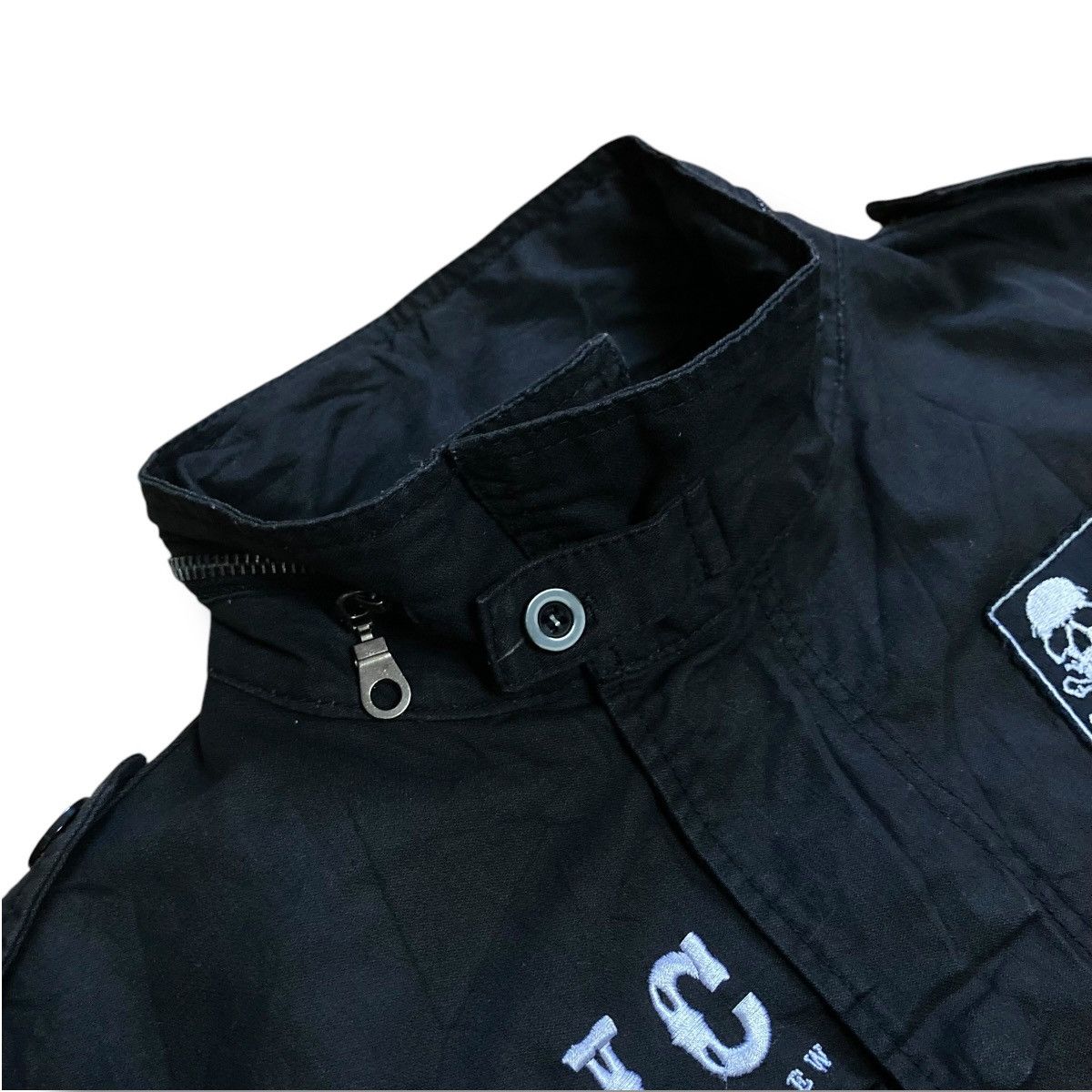 If Six Was Nine × Japanese Brand × Seditionaries 🇯🇵☠️ DIVINER JAPAN CREW SKULL PUNK GOTHIC MILITARY JACKET Size US M / EU 48-50 / 2 - 8 Thumbnail