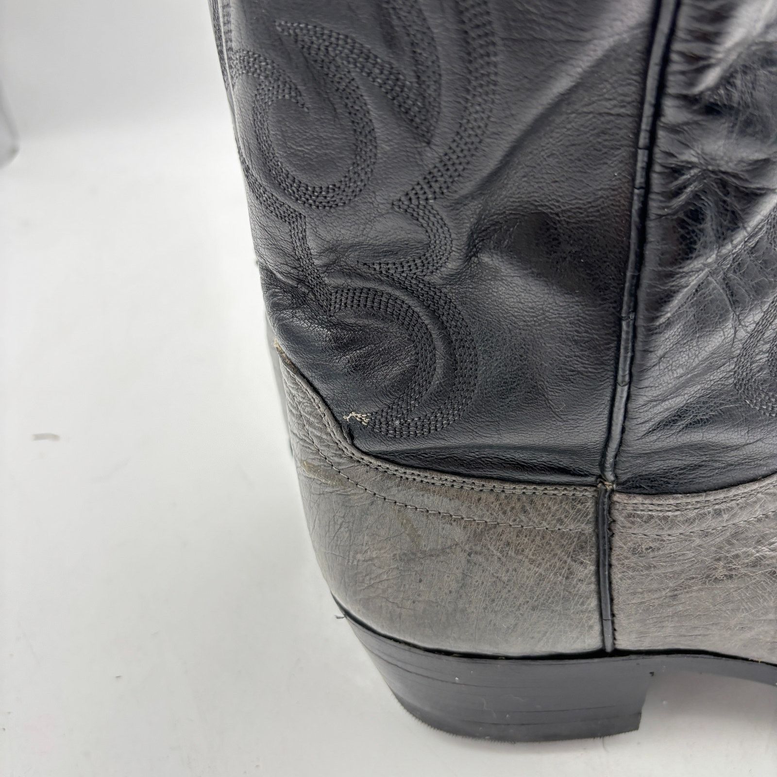 Dan Post Vintage Dan Post Exotic Ostrich Western Boots Snip Toe 11 D Size US 11 / EU 44 - 17 Thumbnail