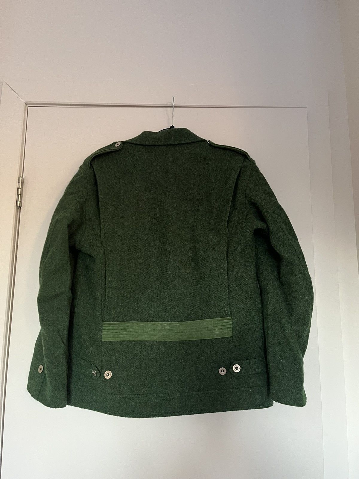A.P.C. APC Wool Jacket, Size Small, in Green - Made in France Size US S / EU 44-46 / 1 - 2 Thumbnail