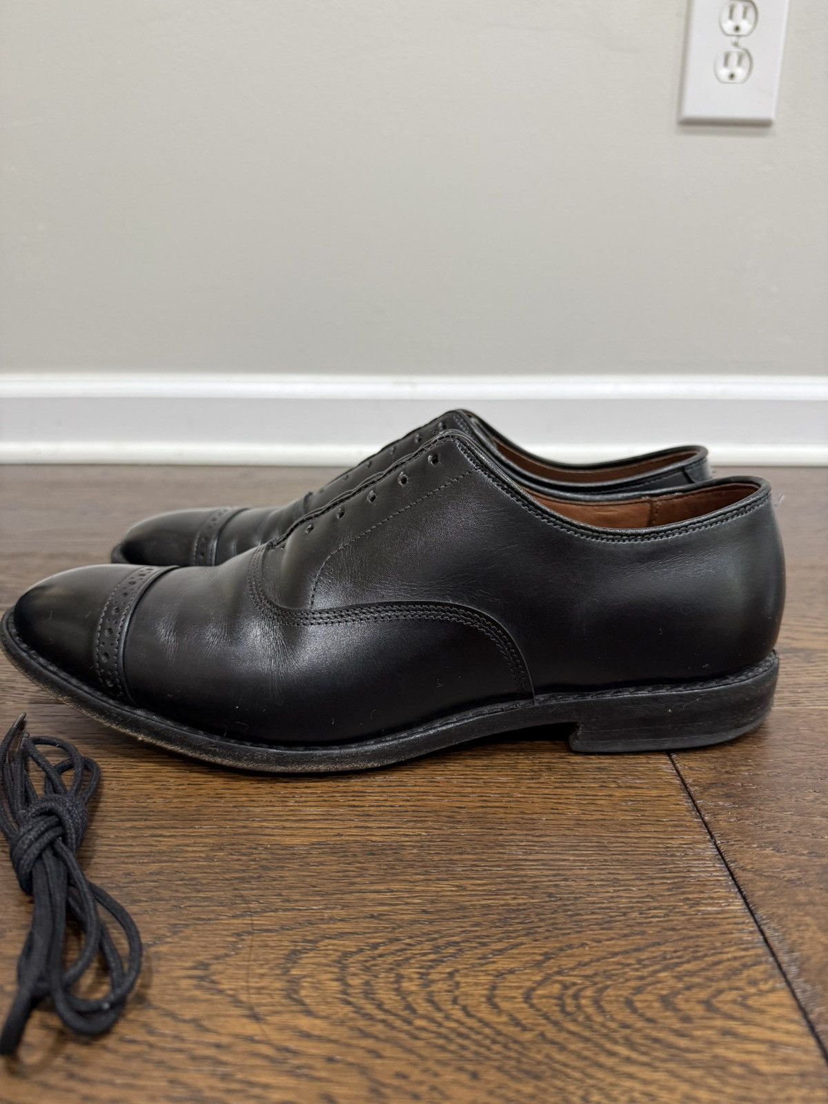 Allen Edmonds Allen Edmonds - Fifth Ave - fine grain calf leather shoes Size US 9.5 / EU 42-43 - 5 Thumbnail
