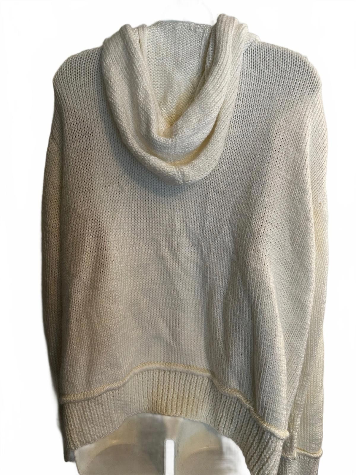 Other Vintage USA Chunky Knit Hooded Sweater Patriotic Size M / US 6-8 / IT 42-44 - 2 Thumbnail