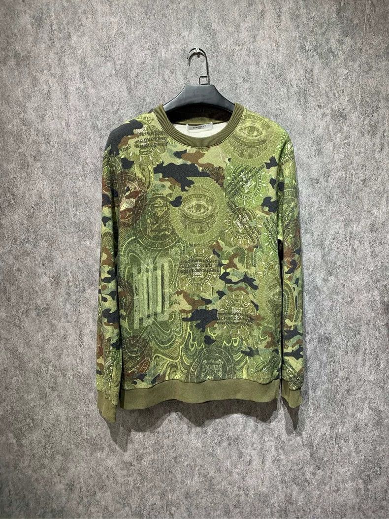 Givenchy Givenchy Danmu Camouflage Hoodie 2506-Nextarrow Size US L / EU 52-54 / 3 - 1 Thumbnail