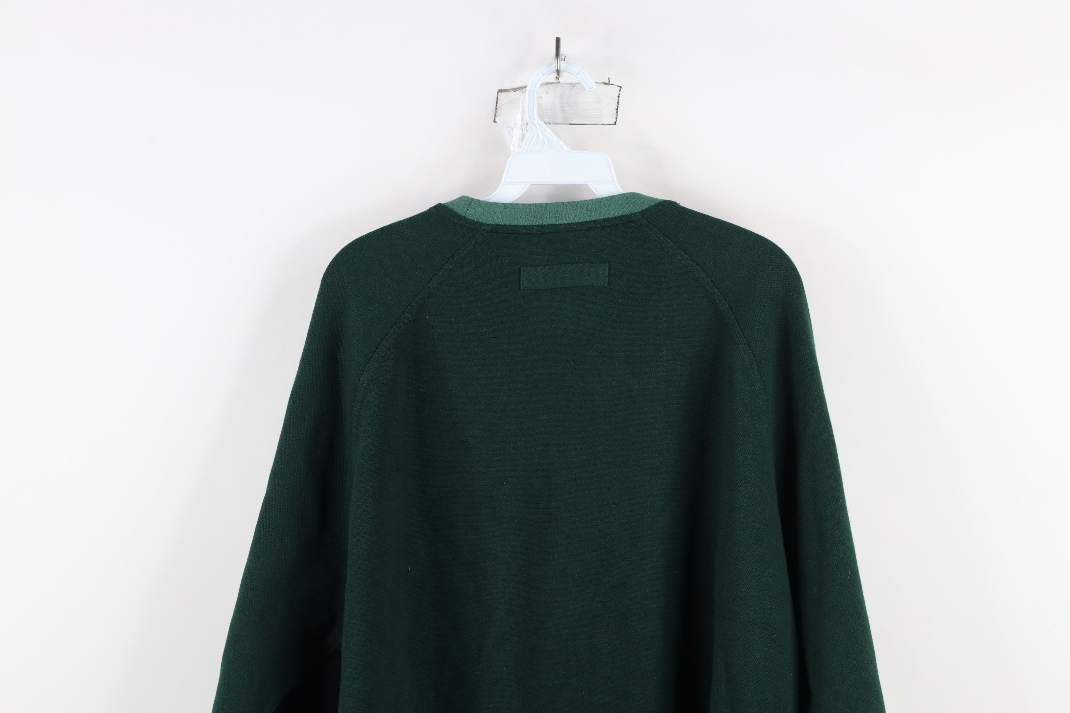 Duluth Trading Company × Vintage Duluth Trading Co Doubletime Thermal Knit Sweatshirt Green Size US XL / EU 56 / 4 - 14 Thumbnail