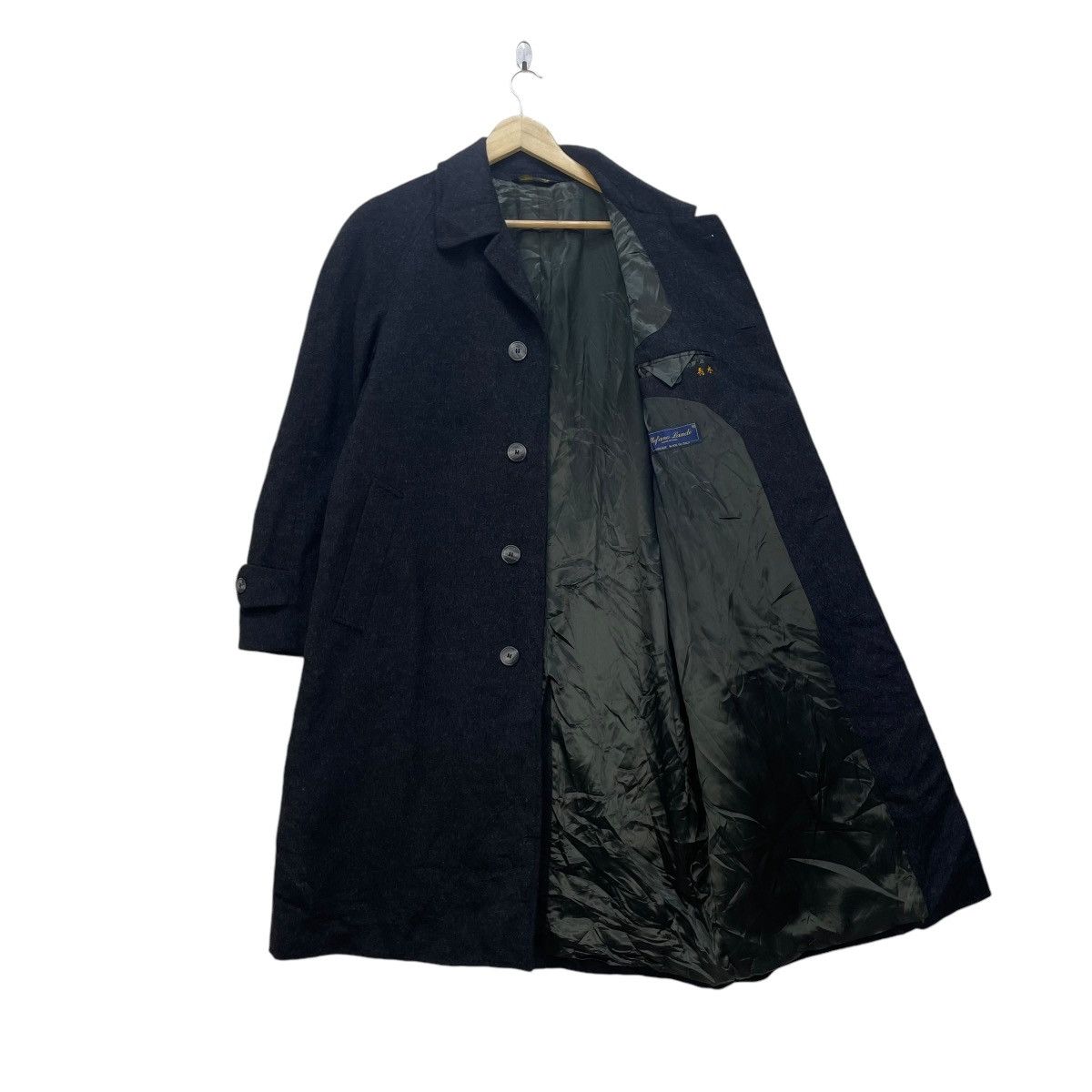 Autumn Cashmere Italian Designer Ptefano Landir Wool Cashmere Long Coat Size US M / EU 48-50 / 2 - 1 Thumbnail