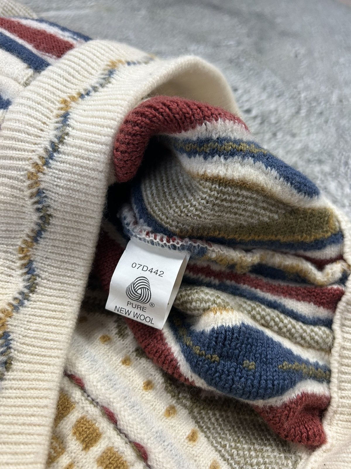 Man Made In Australia × Vintage Coogi style sweater vintage purely Australian Clothing Co Size US S / EU 44-46 / 1 - 7 Thumbnail