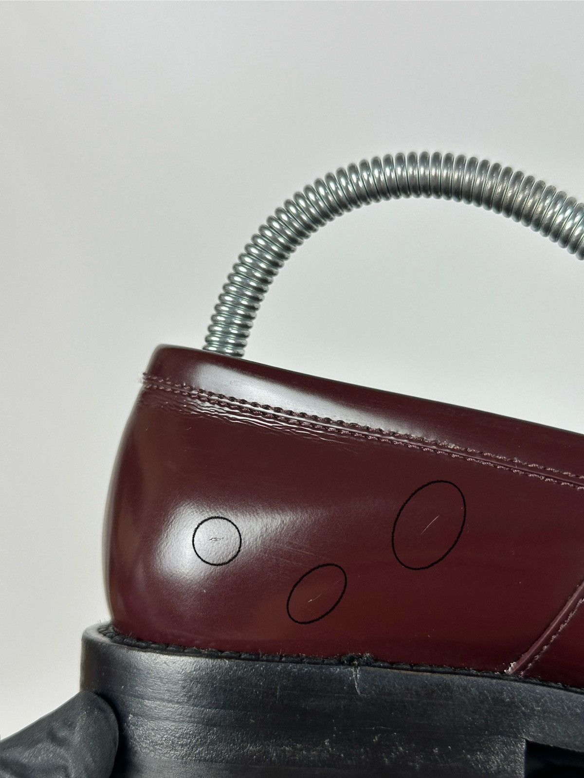 Marni Marni Bambi 3.0 Burgundy Leather Double Monk Strap Loafers Size US 8 / IT 38 - 25 Thumbnail