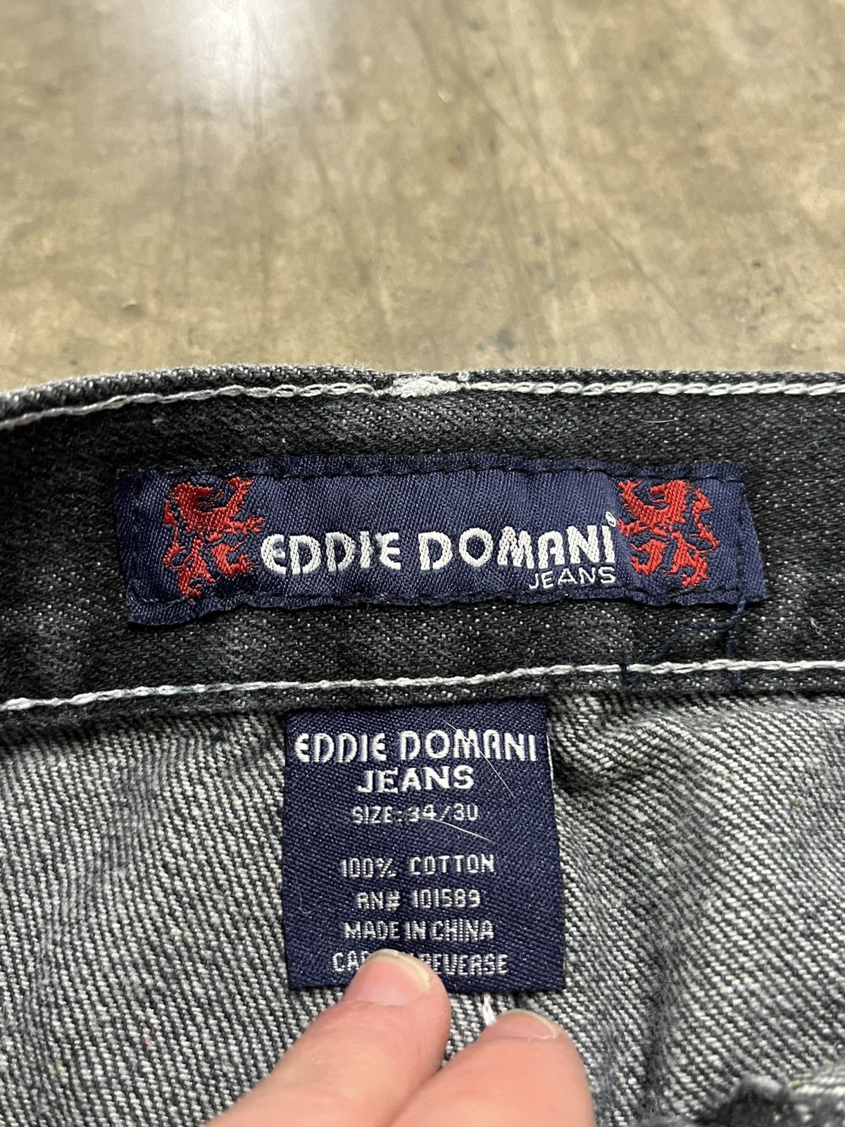 Southpole × Vintage Y2k baggy fit wide leg faded black denim skater hype rare Size US 34 / EU 50 - 9 Thumbnail
