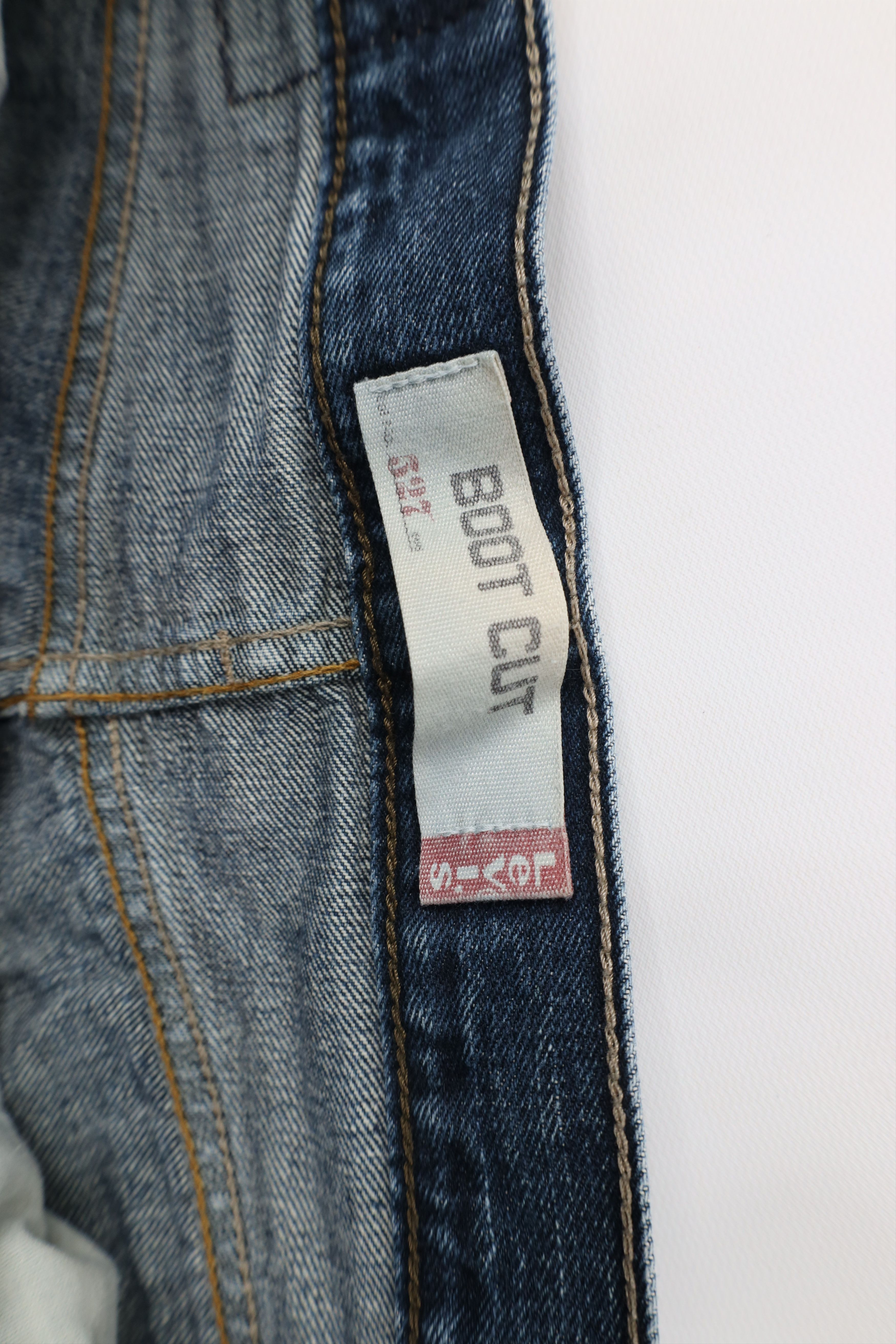 Levi's Vintage Y2K Levis 527 Cut Flared Wide Leg Denim Jeans Blue Size US 32 / EU 48 - 9 Thumbnail