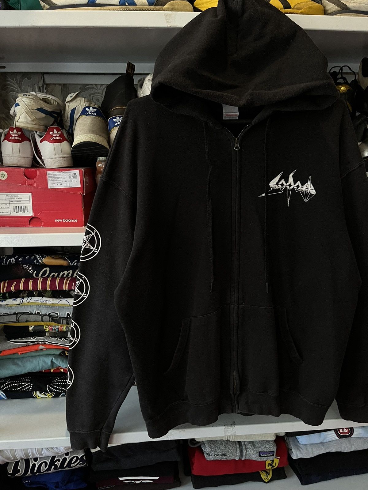 Band Tees Vintage 90s Sadom In The Sign Of Evil hoodie Y2K Size US XL / EU 56 / 4 - 4 Thumbnail