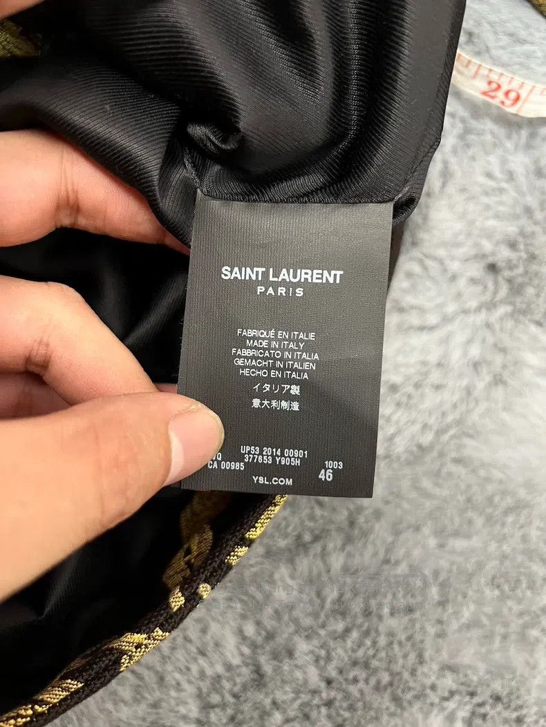 Other Saint Laurent Paris Dragon Embroidered Jacket Size US S / EU 44-46 / 1 - 5 Thumbnail