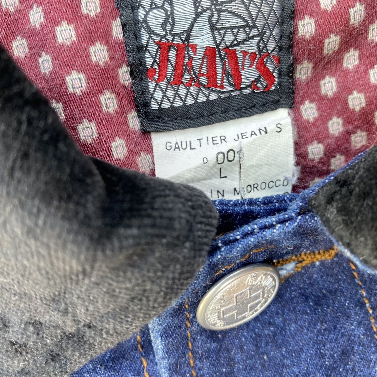 Jean Paul Gaultier JPG Contrast Sleeves And Collar Denim Trucker Size US M / EU 48-50 / 2 - 7 Thumbnail