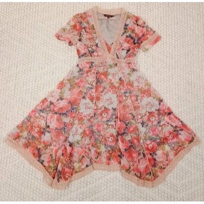 Anthropologie ANTHROPOLOGIE Rose Bouquet Dress By RANNA GILL size S FAB BO Size S / US 4 / IT 40 - 6 Thumbnail