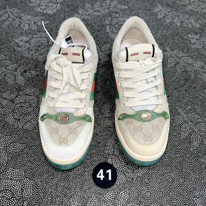 Gucci Gucci Low-Top Sneakers in Gray - Size US 8 / EU 41 - 2 Thumbnail