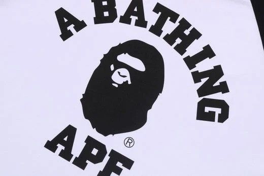 Bape Bape Raglan Tee Size ONE SIZE - 3 Thumbnail