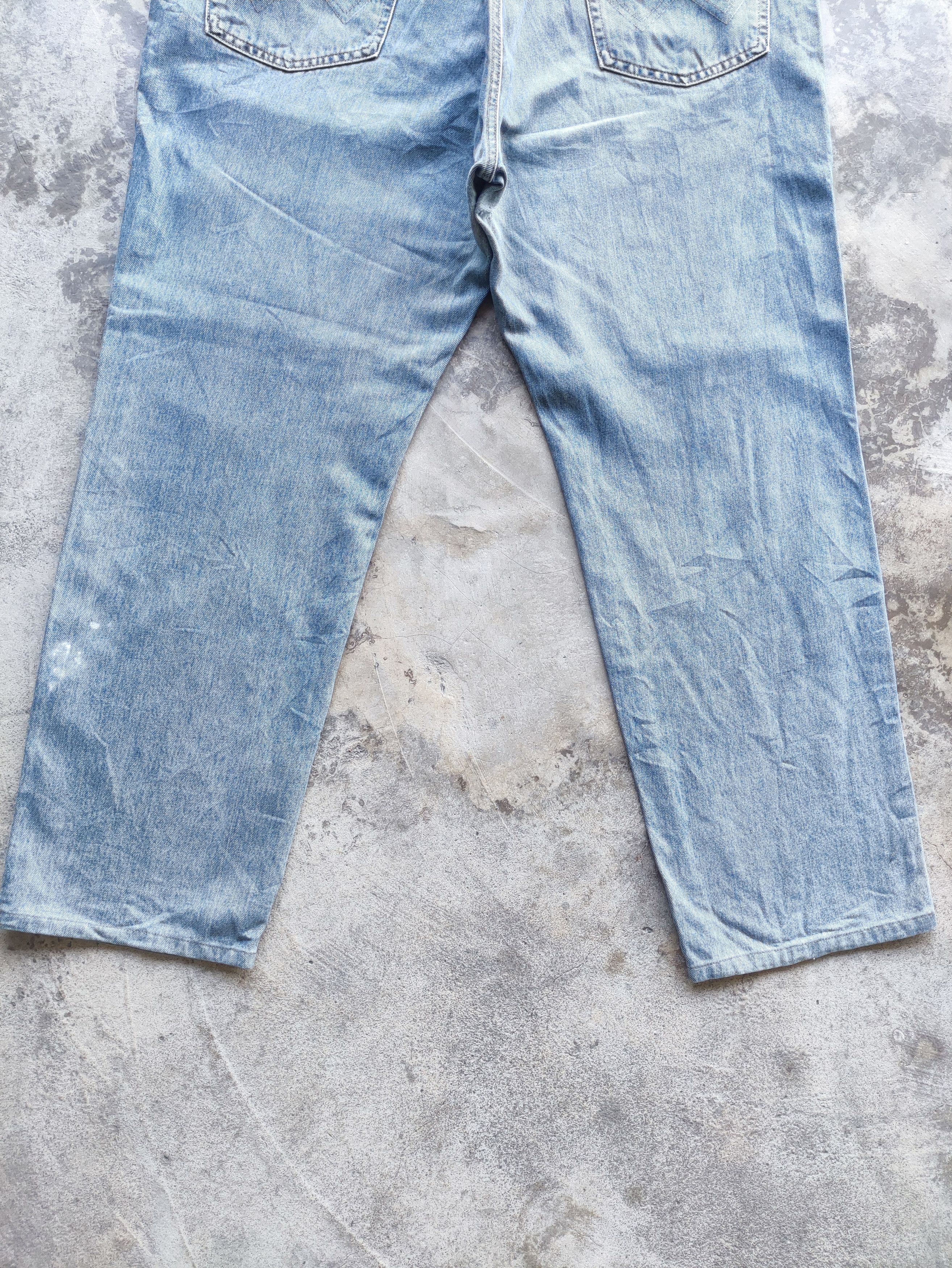 Edwin Vintage Edwin Brand baggy Denim Faded Ripped Pants Size US 44 / EU 60 - 12 Thumbnail