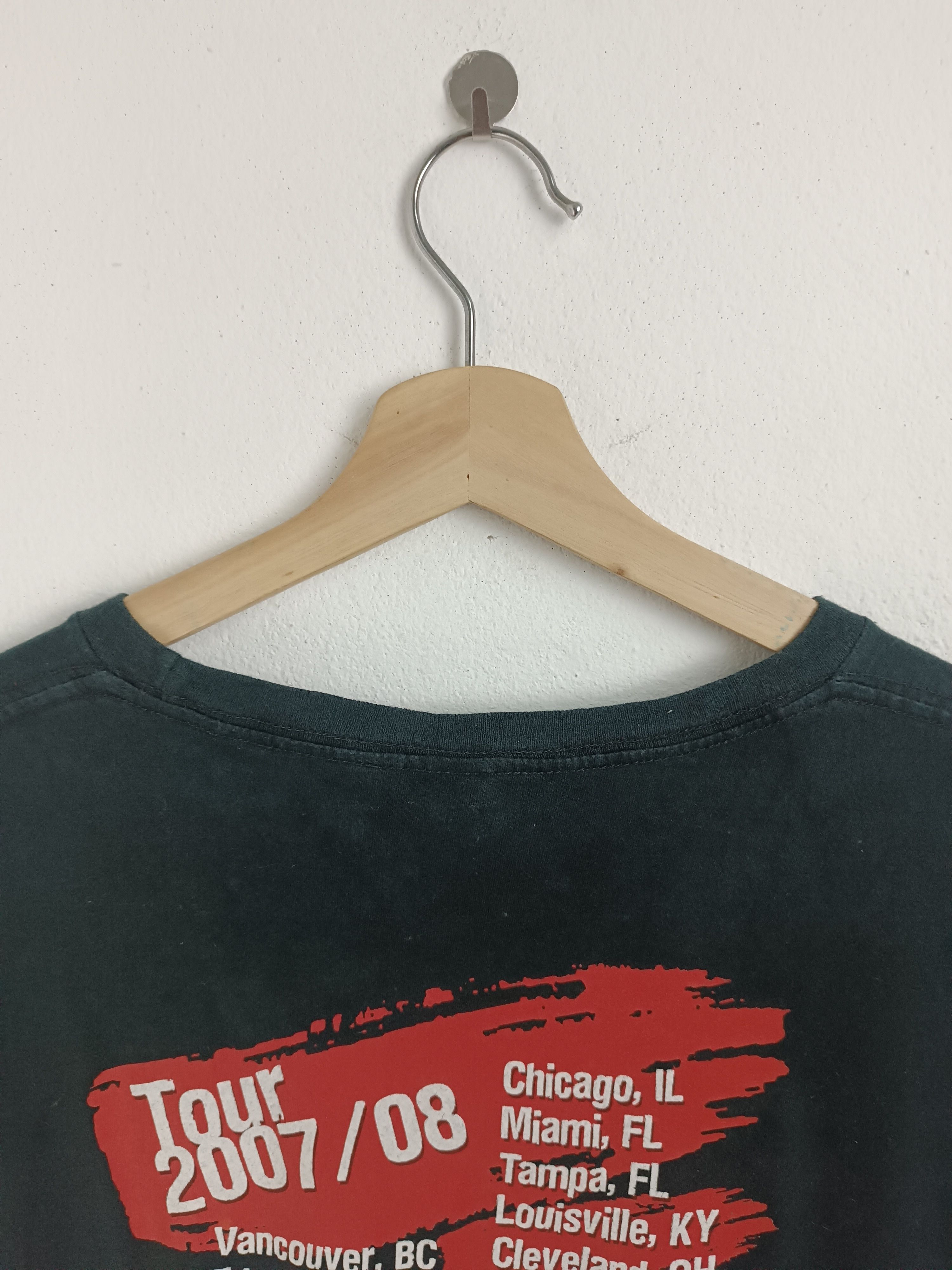 Band Tees VINTAGE 2007 THE POLICE US TOUR TEE sting U2 duran clash Size US L / EU 52-54 / 3 - 16 Thumbnail