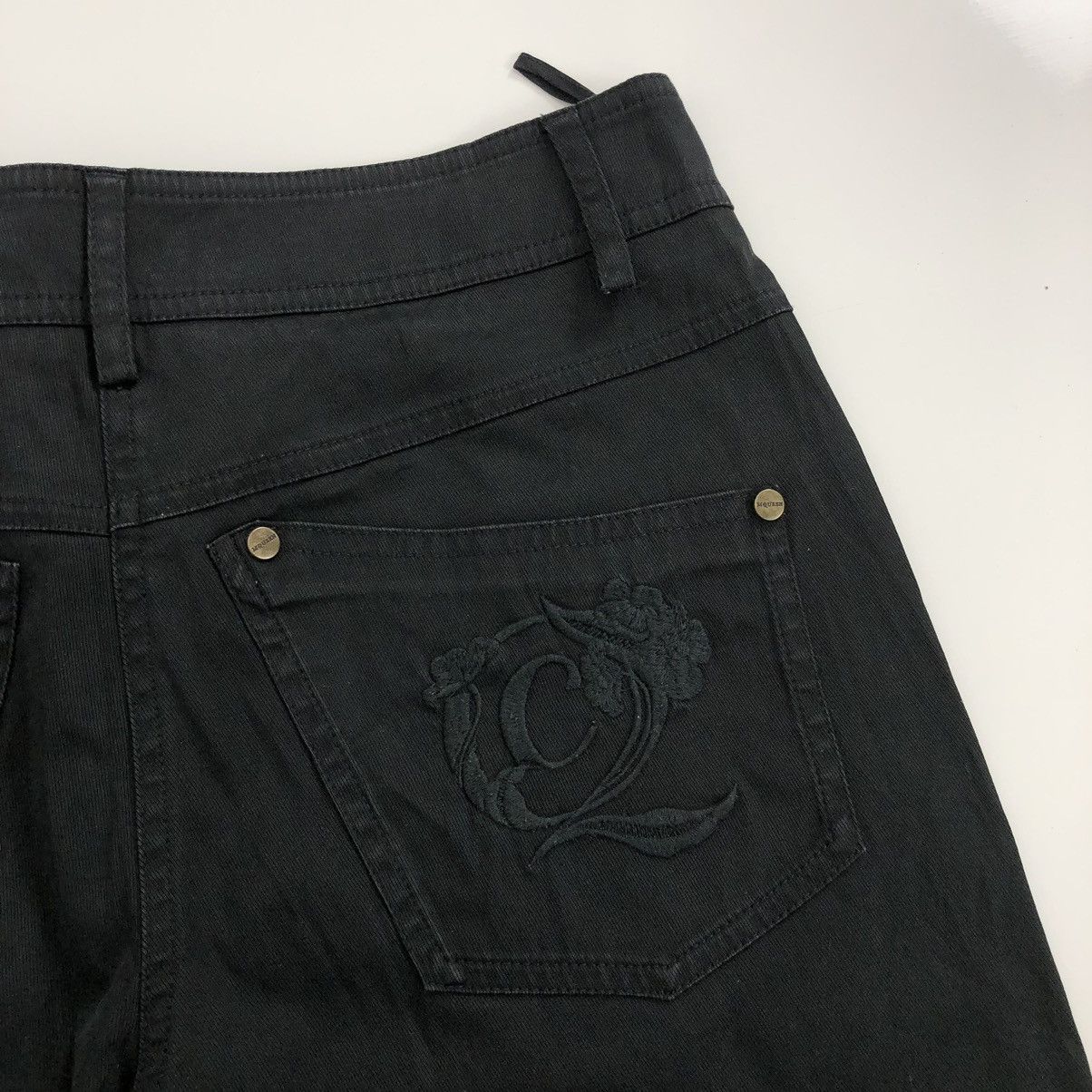 Alexander McQueen × Designer × MCQ Vintage Alexander McQueen Black Jeans Size 28" / US 6 / IT 42 - 11 Thumbnail
