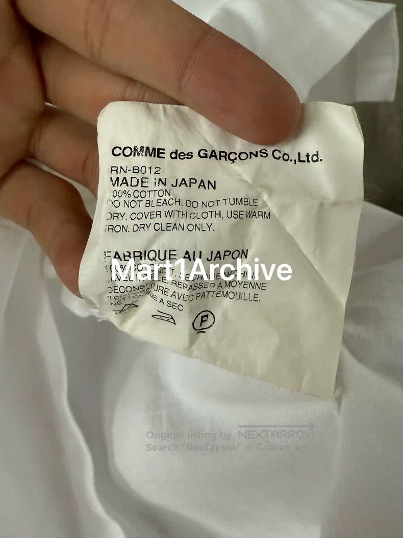 Comme des Garcons Comme Des Garcons Rose season bow shirt Size M / US 6-8 / IT 42-44 - 6 Thumbnail