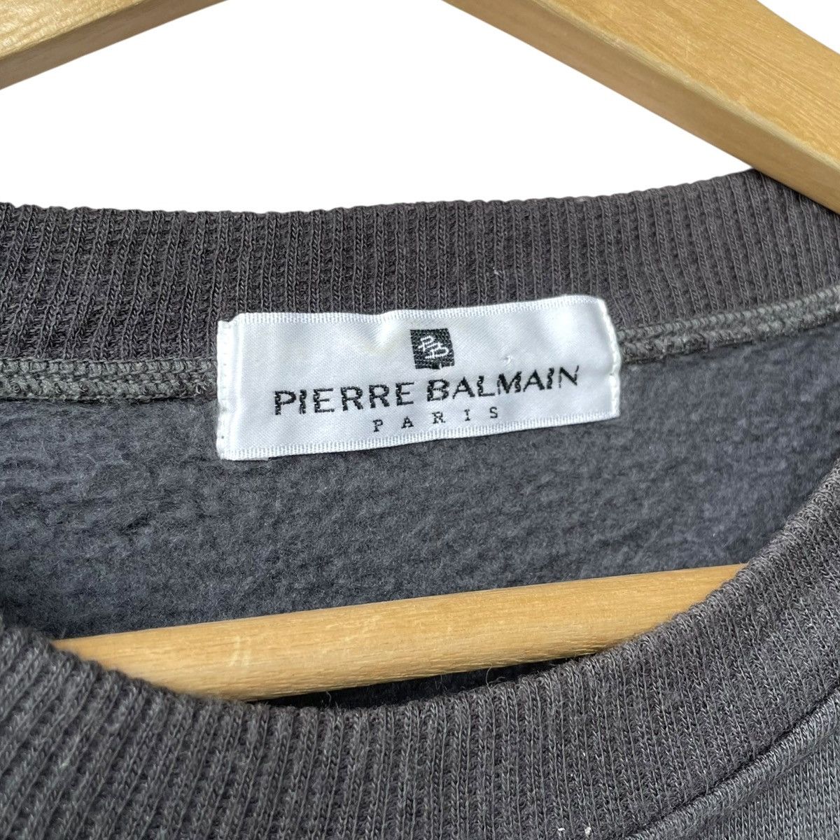 Pierre Balmain Pierre Balmain Paris Vintage Crewneck Sweatshirt Size US M / EU 48-50 / 2 - 5 Thumbnail