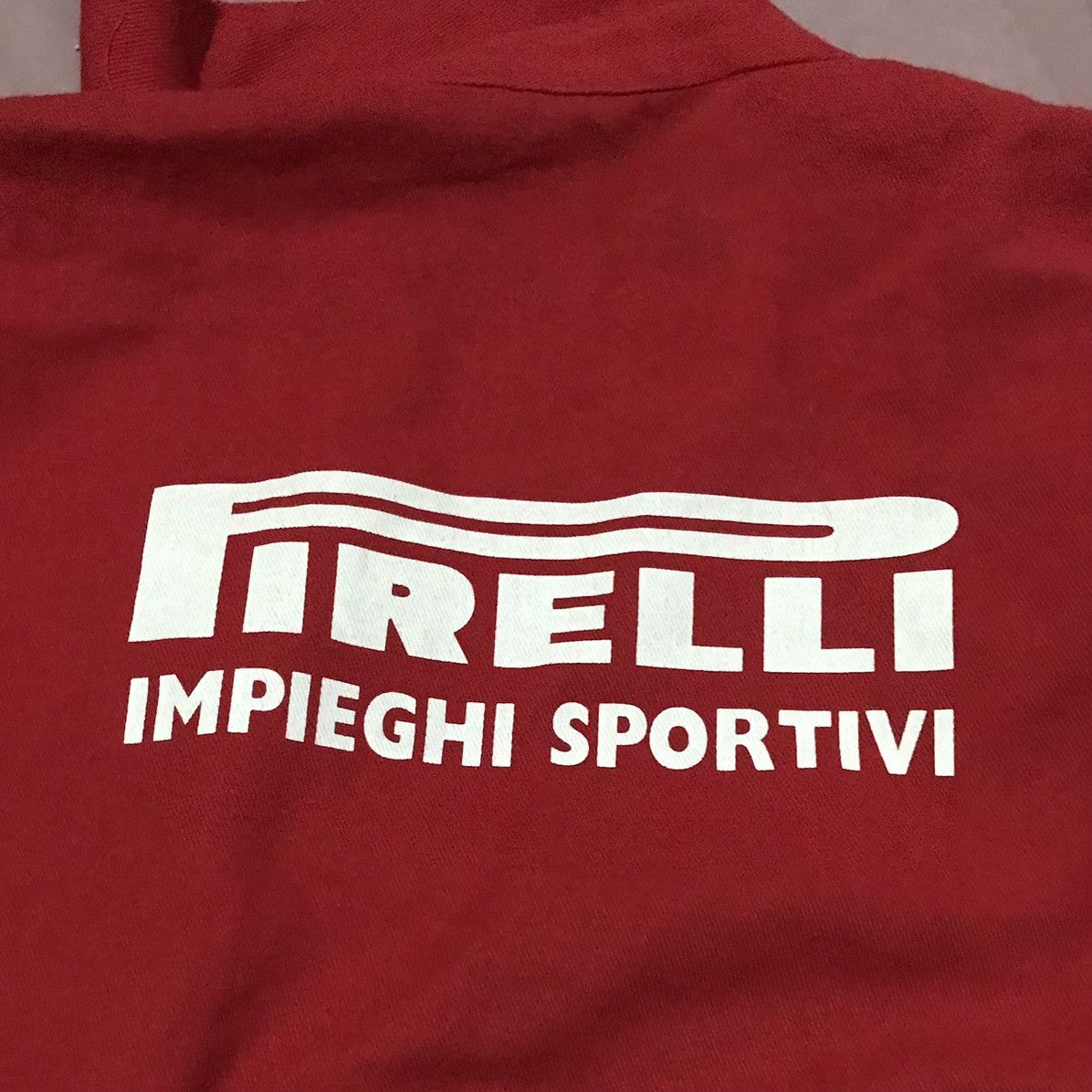 Pirelli PIRELLI PURE COTTON CANEVAS RED CHORE JACKET Size US S / EU 44-46 / 1 - 5 Thumbnail
