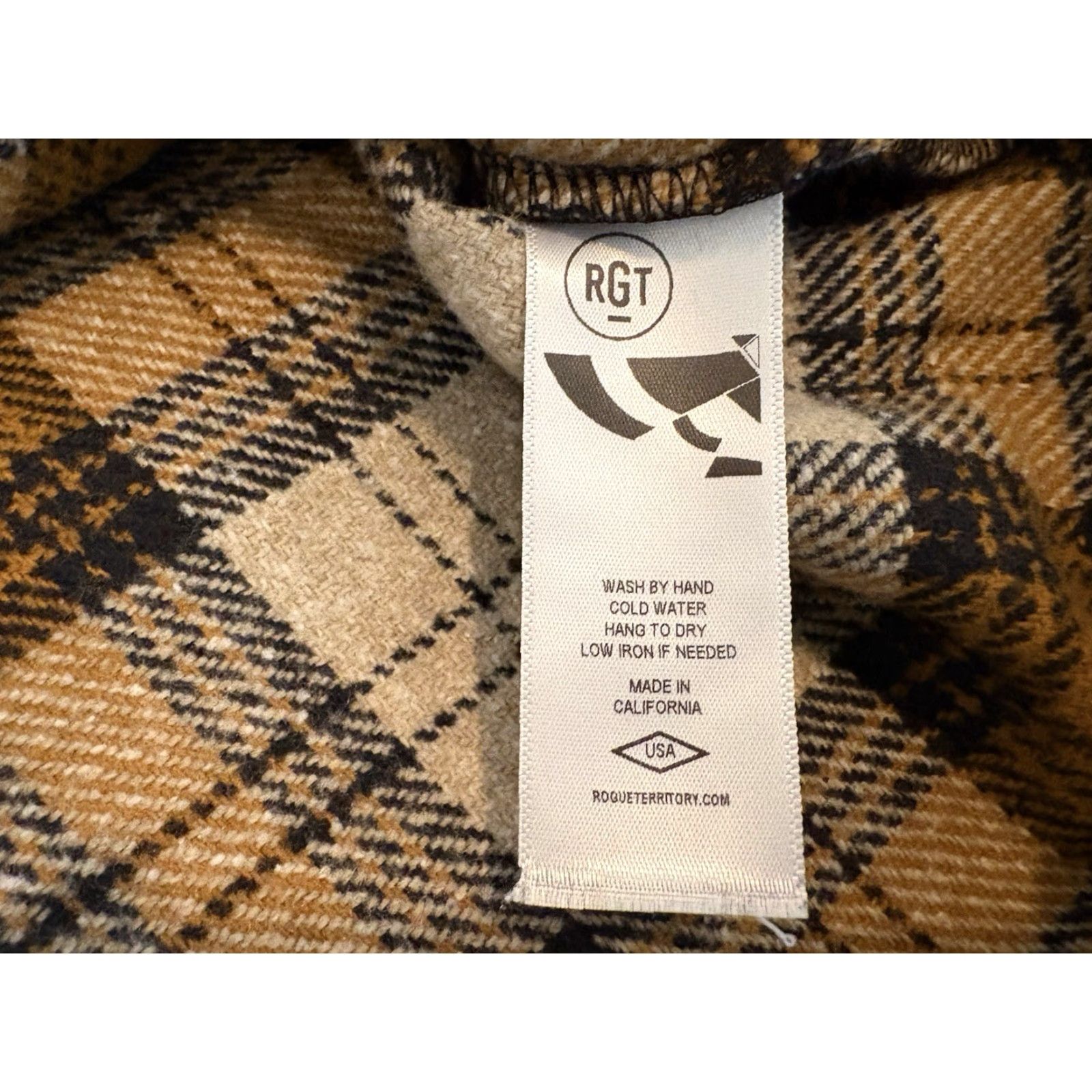 Rogue Territory RGT Rogue Territory Long Sleeve Button Up Flannel Shirt Plaid Mens Medium Size US M / EU 48-50 / 2 - 3 Thumbnail