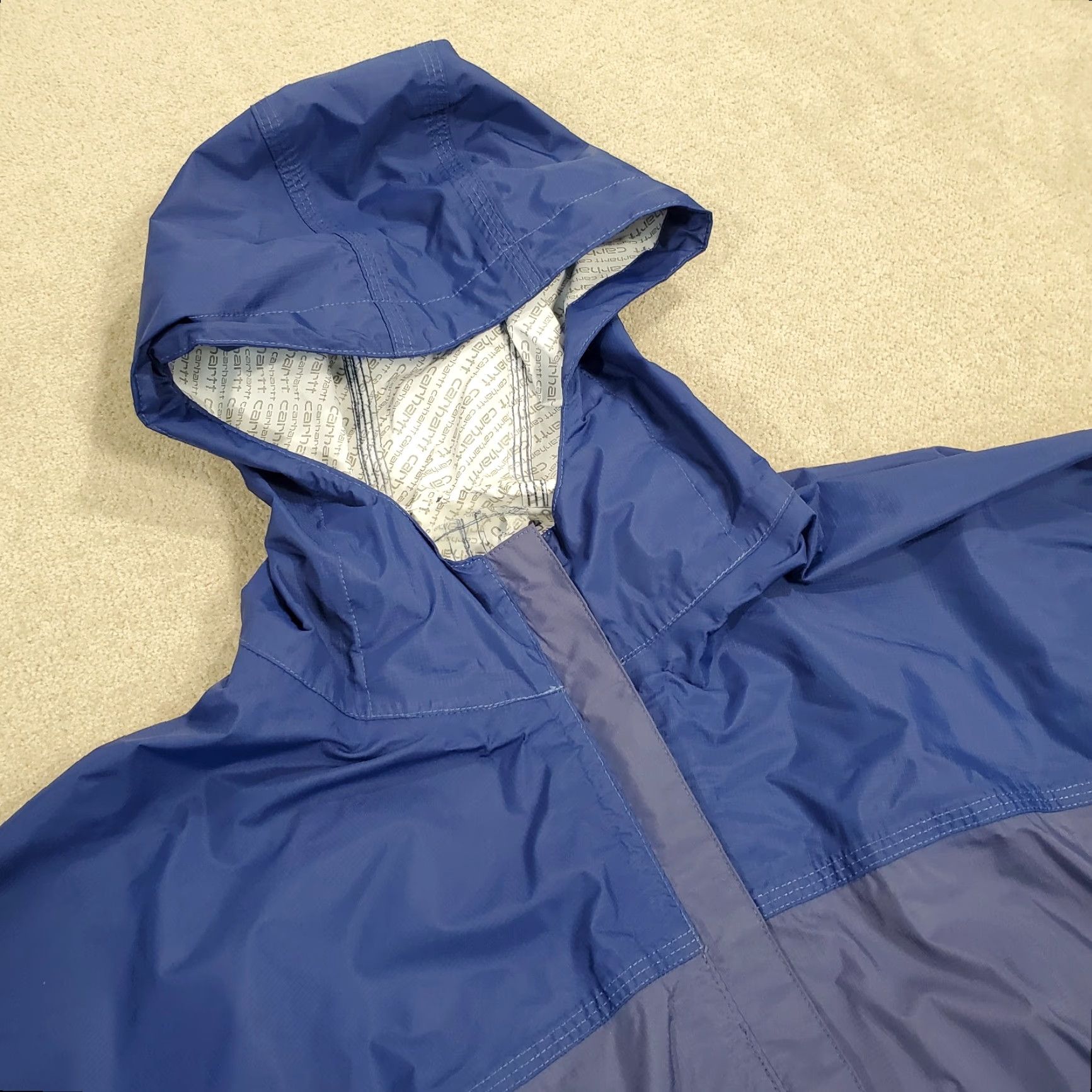 Carhartt Carhartt Jacket Womens Large Blue Storm Defender Waterproof Hooded Mountrail Size L / US 10 / IT 46 - 2 Thumbnail