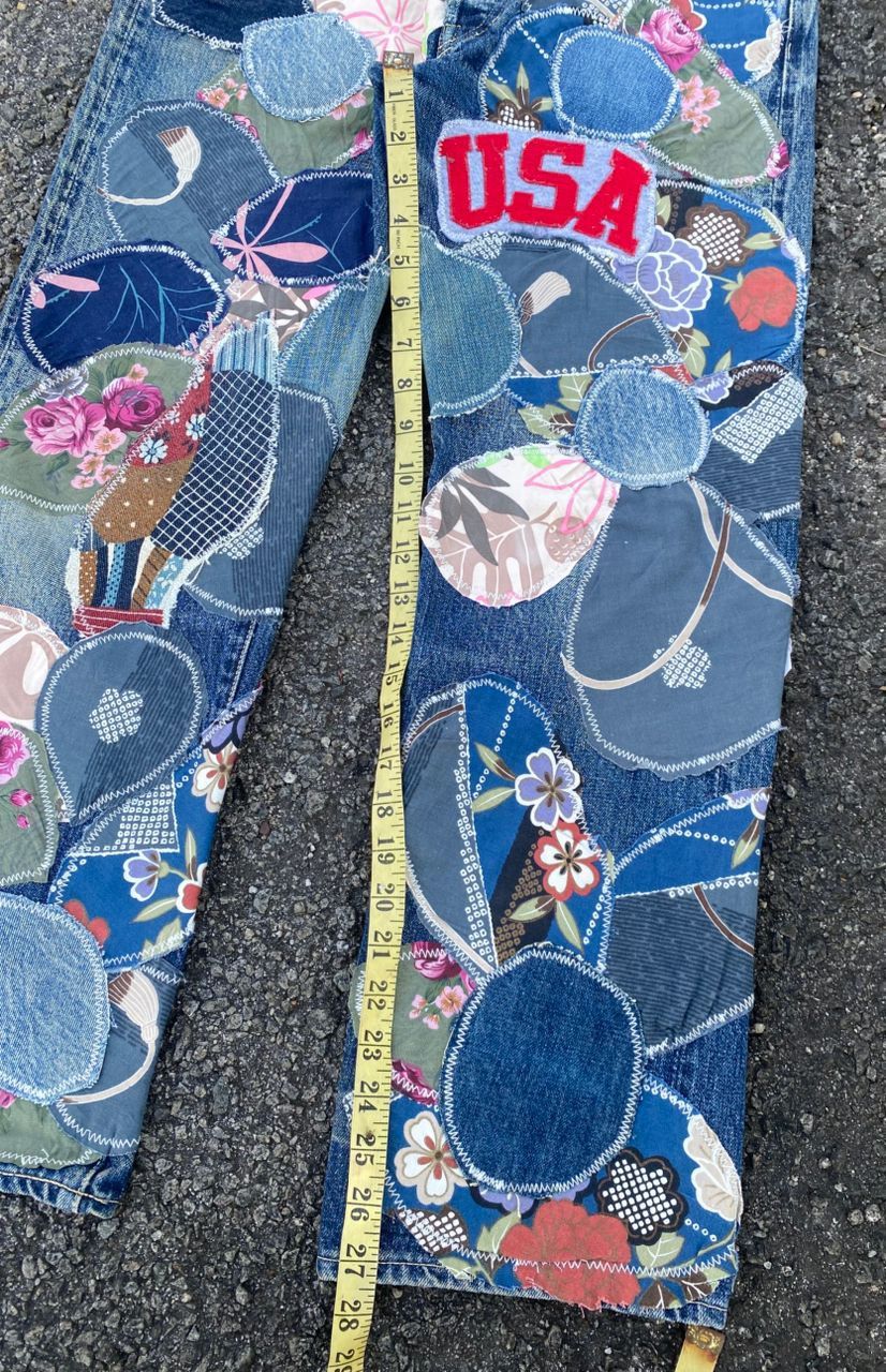 Kapital VINTAGE KAPITAL KIRO HIRATA HIPPIE SELVEGDE DENIM Size US 33 - 9 Thumbnail