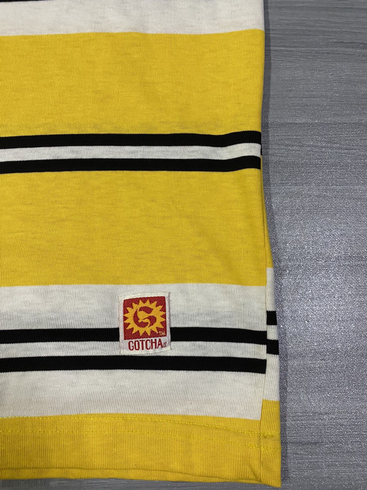 Gotcha Vintage 🔥RARE🔥 Gotcha Striped Tee Size US XL / EU 56 / 4 - 6 Thumbnail