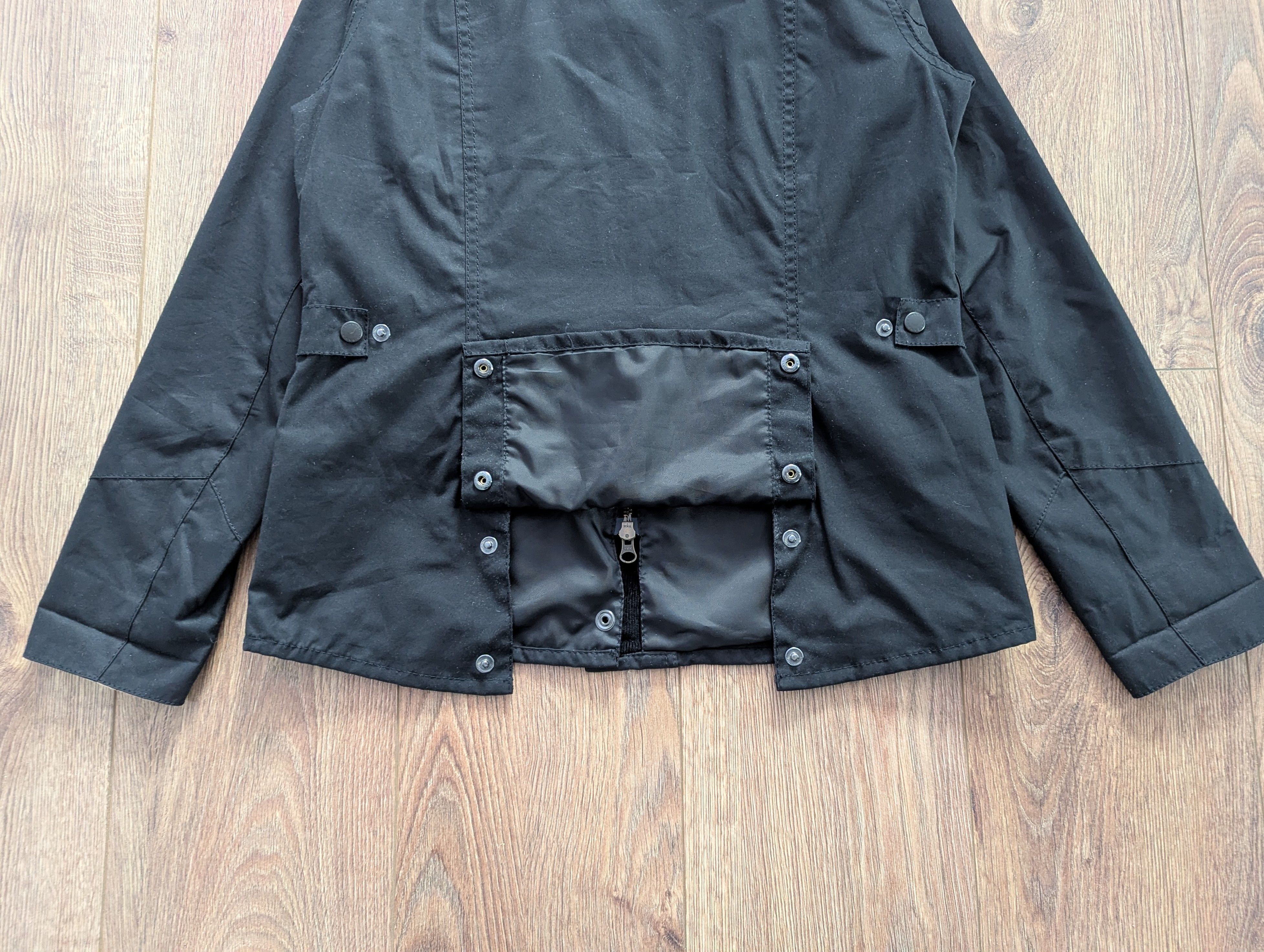Barbour BARBOUR Isleham Wax Jacket Black British Style Waxed Cotton Size M / US 6-8 / IT 42-44 - 20 Thumbnail