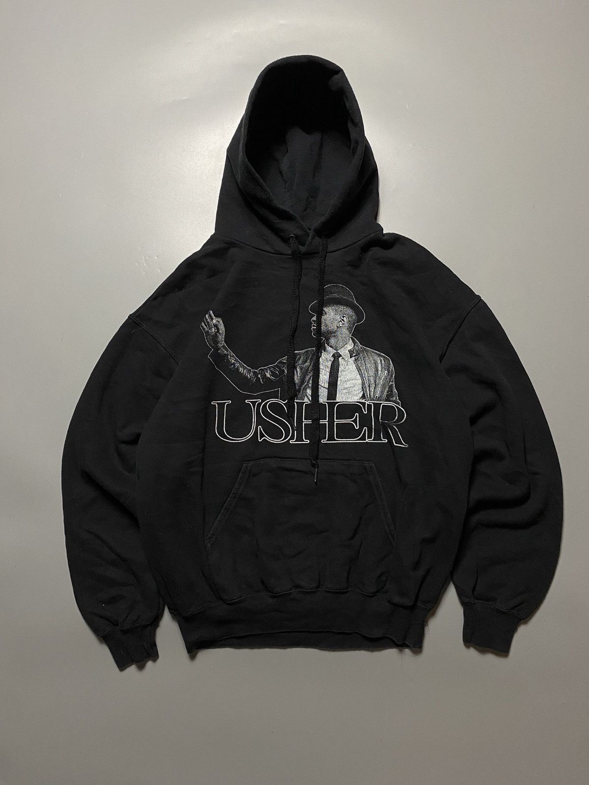 Fruit Of The Loom × Vintage 🔥 USHER VTG HOODIE y2k Size US M / EU 48-50 / 2 - 1 Thumbnail