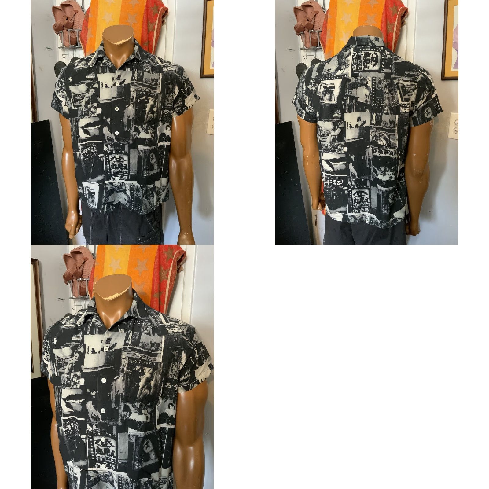 Wacko Maria VINTAGE Wacko Maria X The Guilty Parties Paradise Tokyo Daido Moriyama Button Shirt Sz.S Size US S / EU 44-46 / 1 - 9 Thumbnail