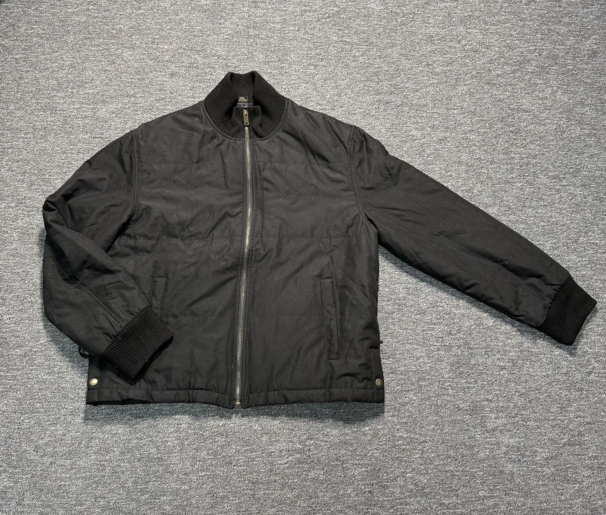 Columbia Columbia Bomber Jacket Men’s Size M Black Vintage Zip-Up Size US M / EU 48-50 / 2 - 1 Thumbnail