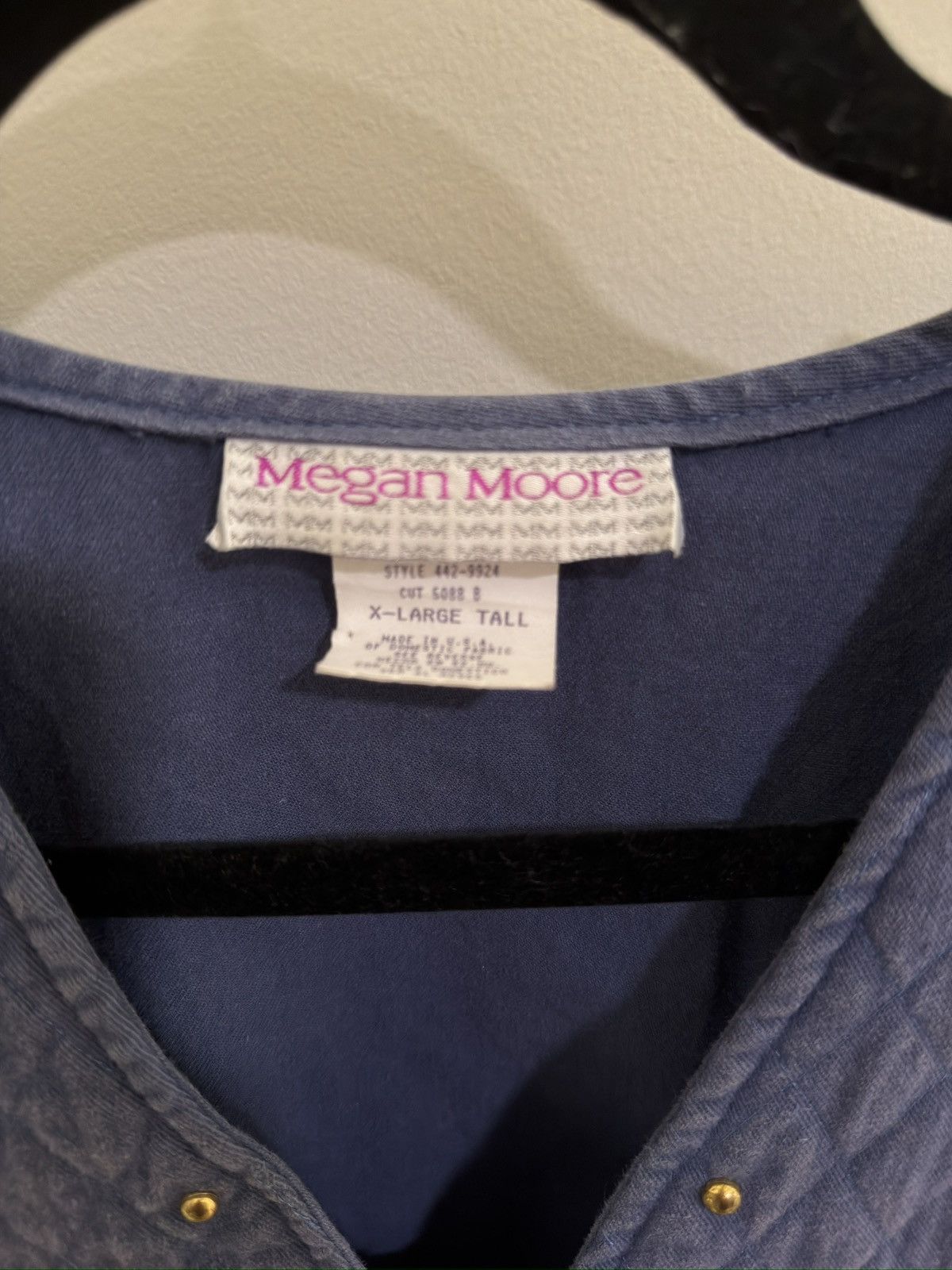 Vintage Vintage Megan Moore Vest Size XL / US 12-14 / IT 48-50 - 4 Thumbnail