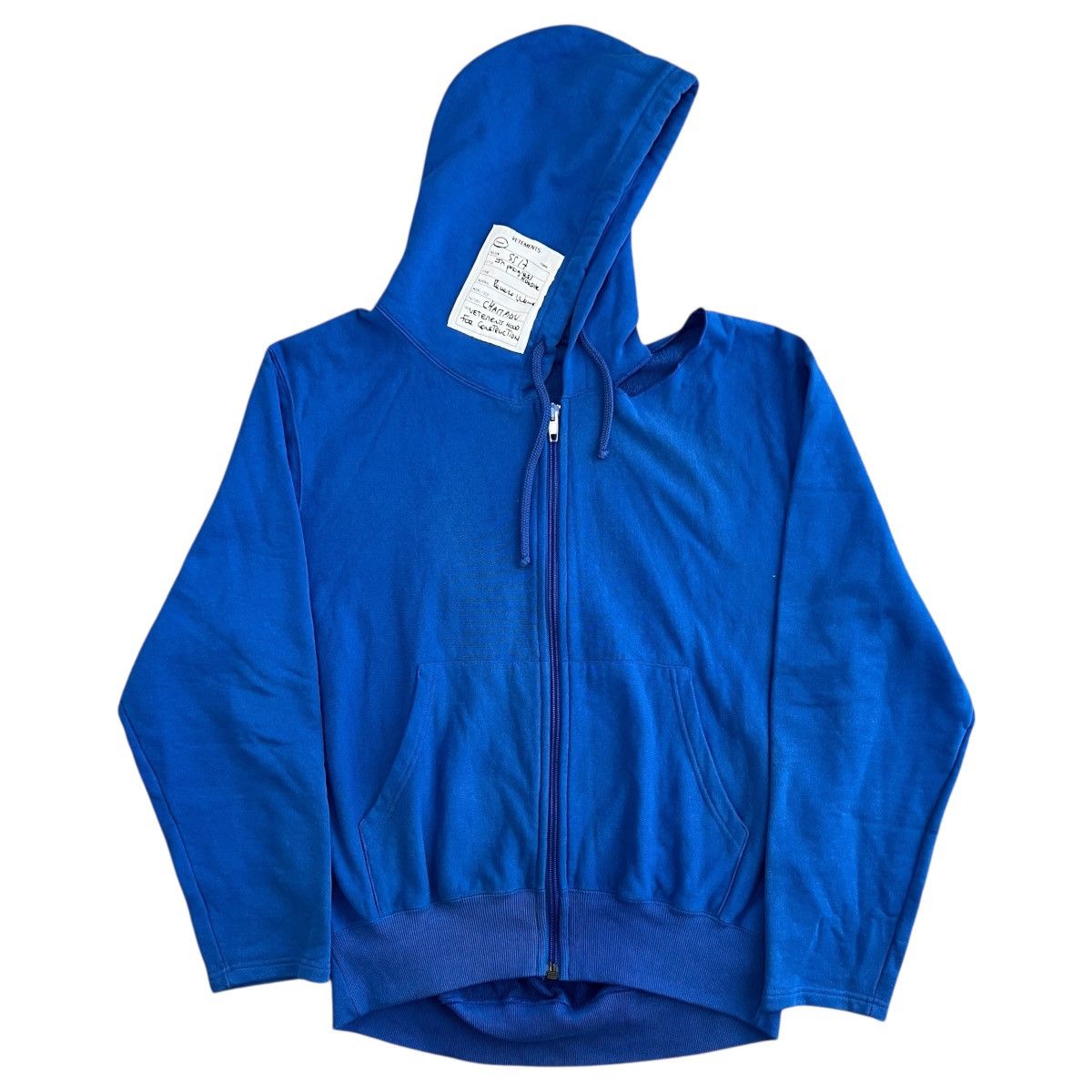 VETEMENTS × Champion 2017SS In Progress Cut-Out Hoodie